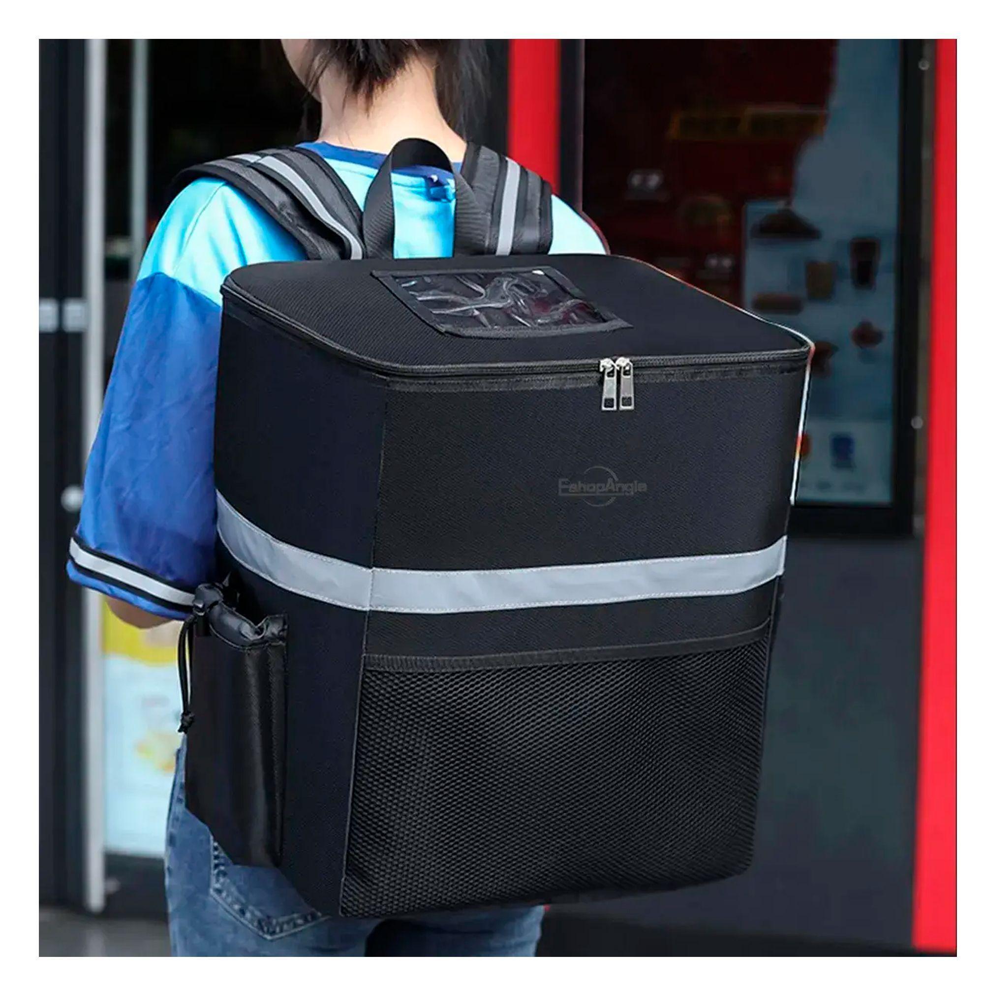 Mochila Térmica Para Delivery Repartidor Multifuncional-6