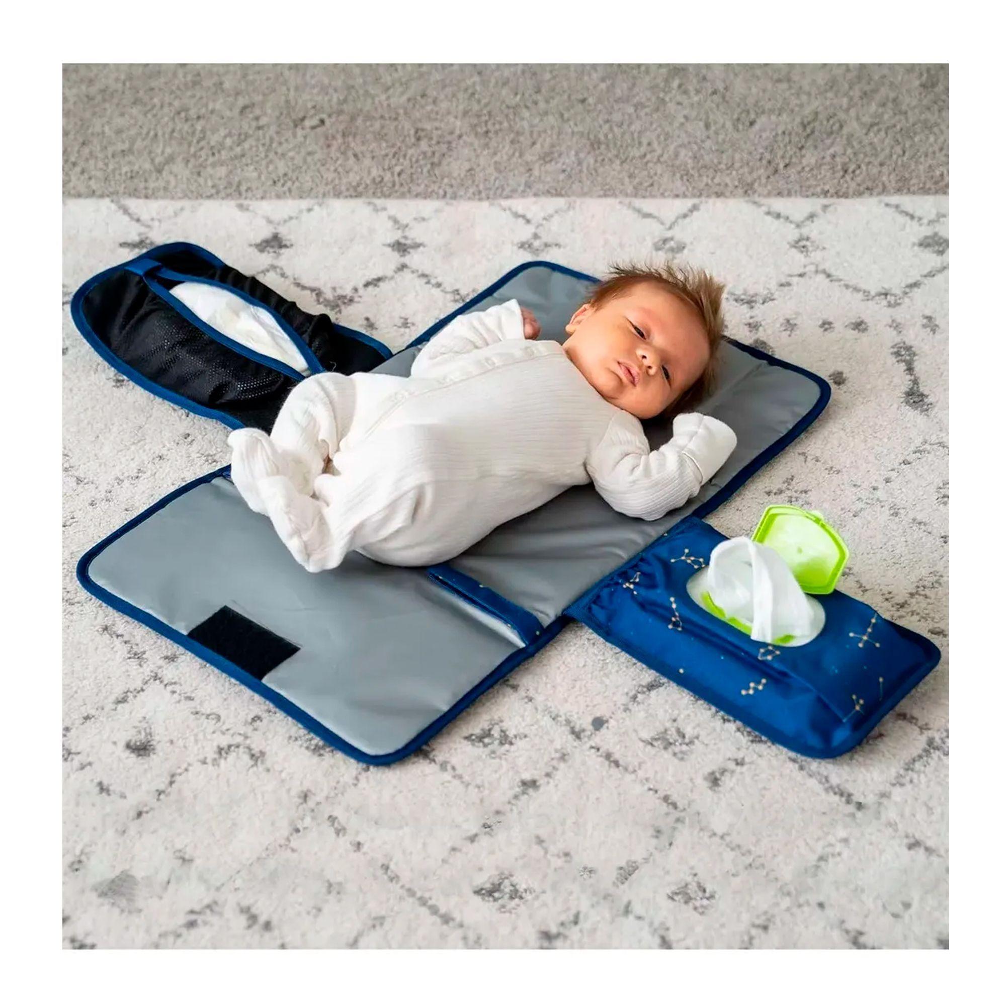 Mudador Cambiador Plegable Y Portátil Para Cambiar Pañales-4