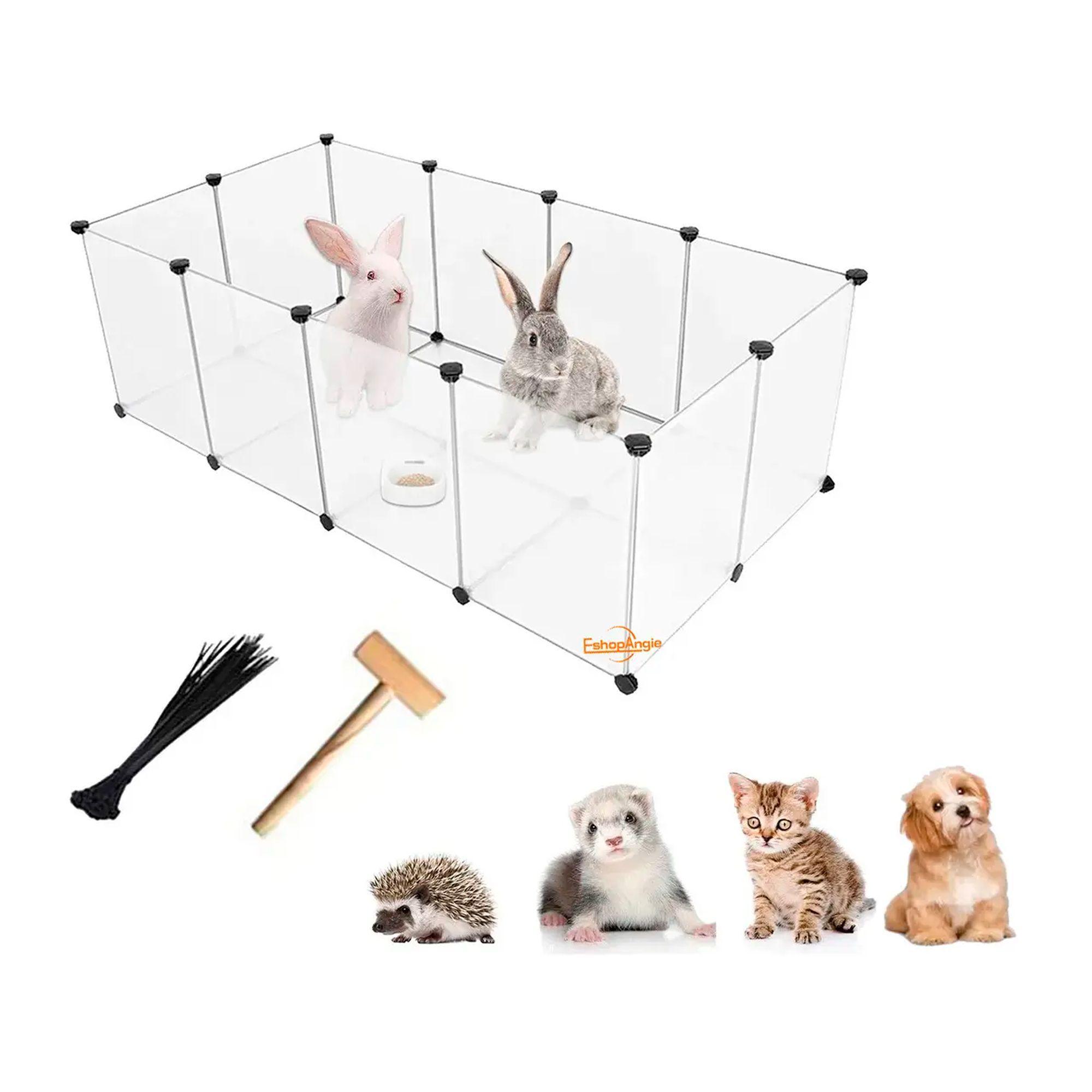Jaula Corralito para Mascotas Animales Peque os-1