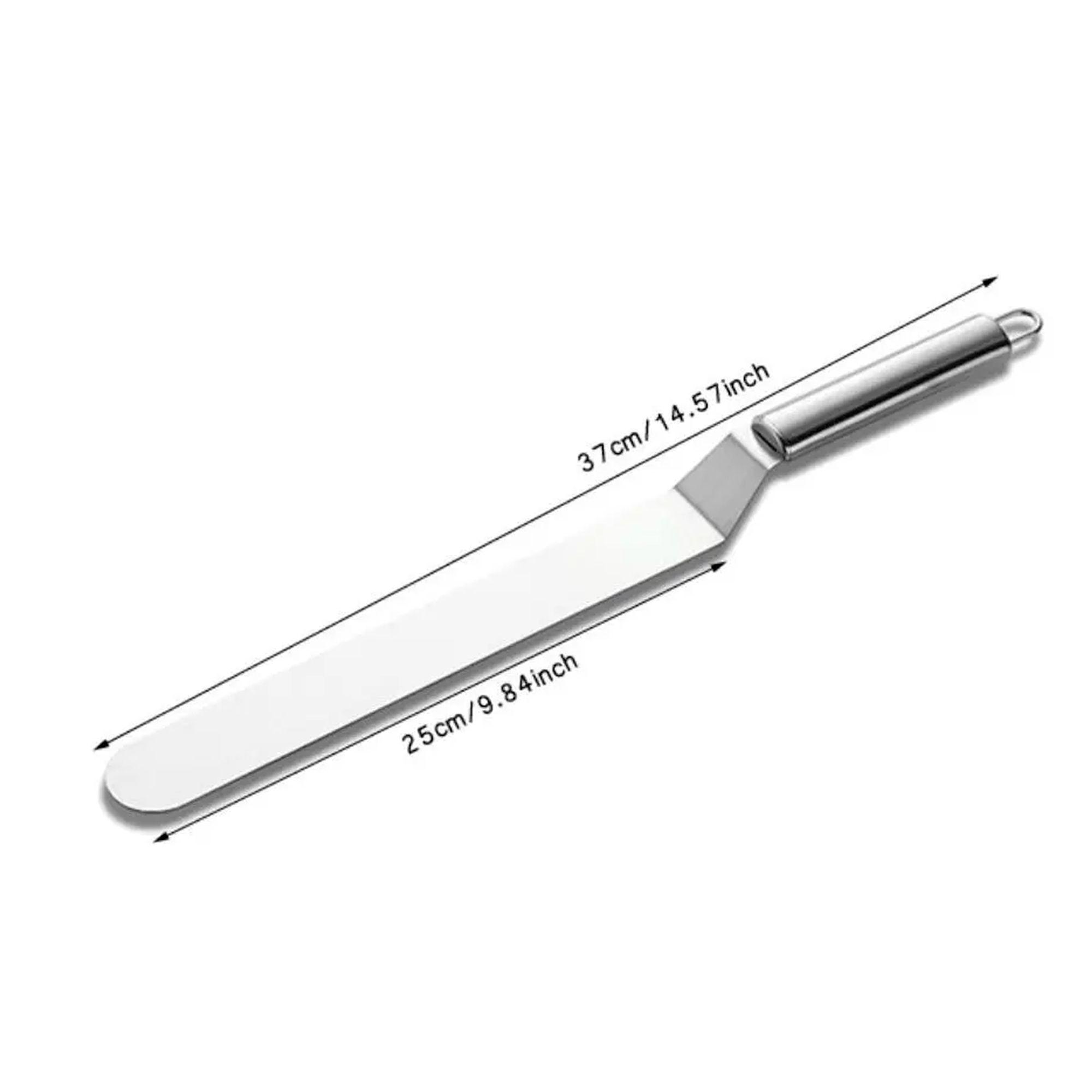 Set 3 Espátulas Alisadora Repostera Decoración Tortas-2