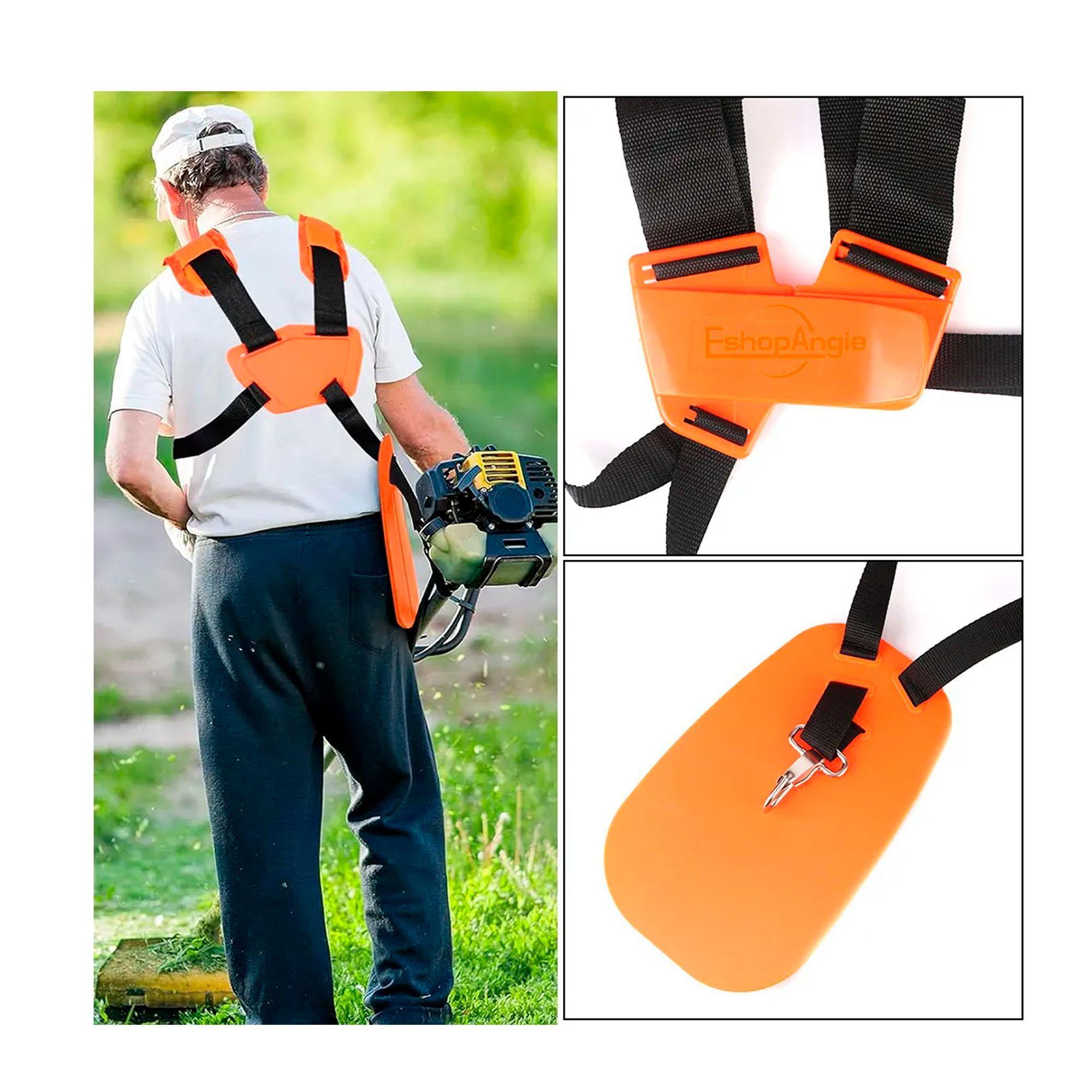 Arnes Profesional Doble Hombro Para Recortadora Orilladora-2