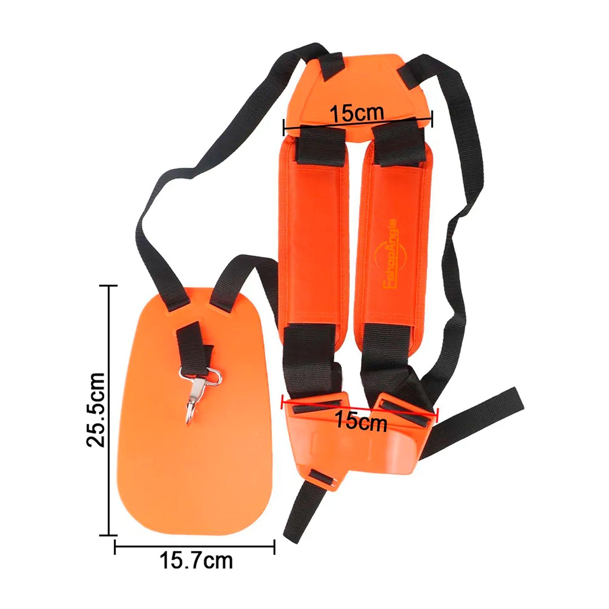 Arnes Profesional Doble Hombro Para Recortadora Orilladora-3