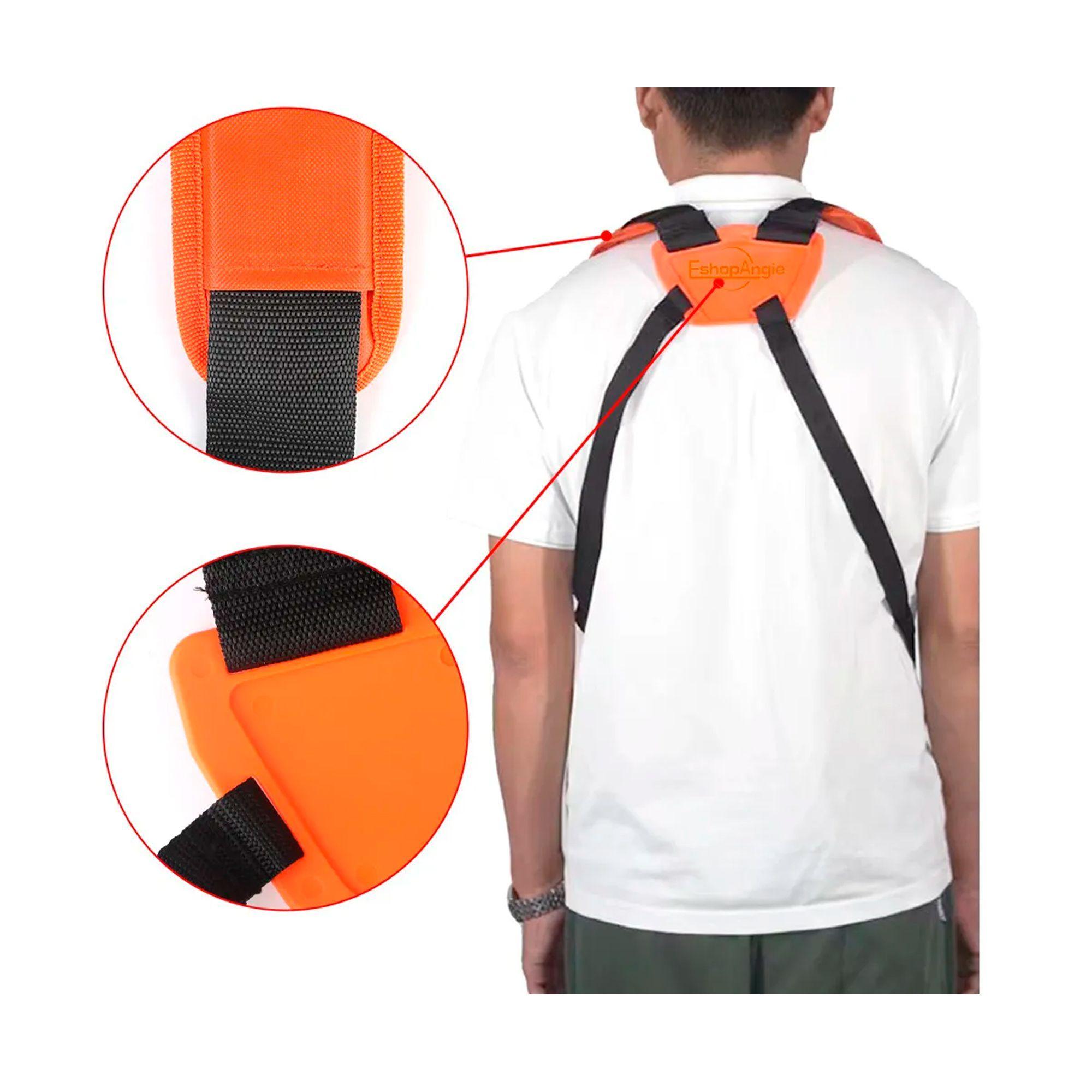 Arnes Profesional Doble Hombro Para Recortadora Orilladora-5