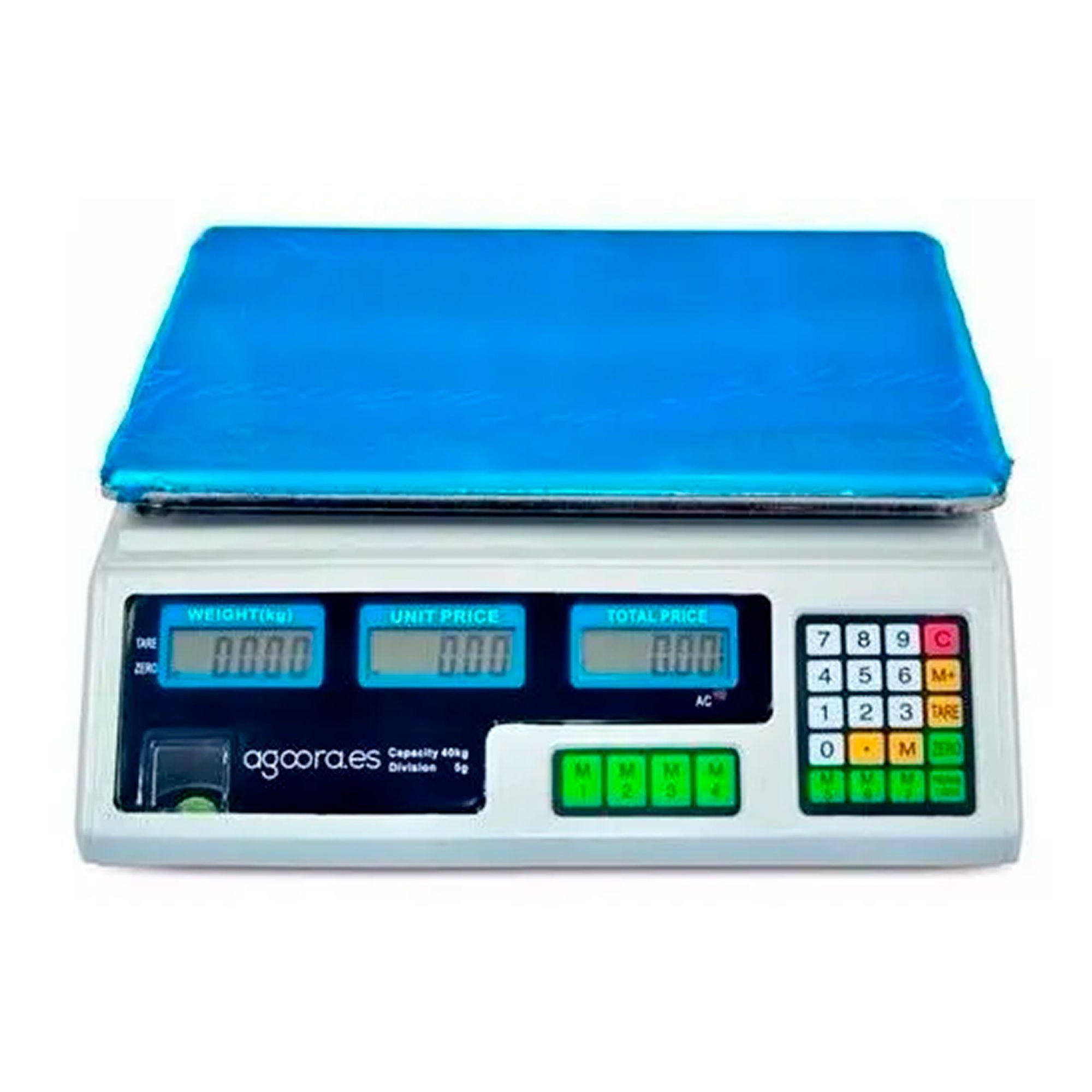 Balanza Pesa Digital Comercial Almacen Negocio 40kilos-0