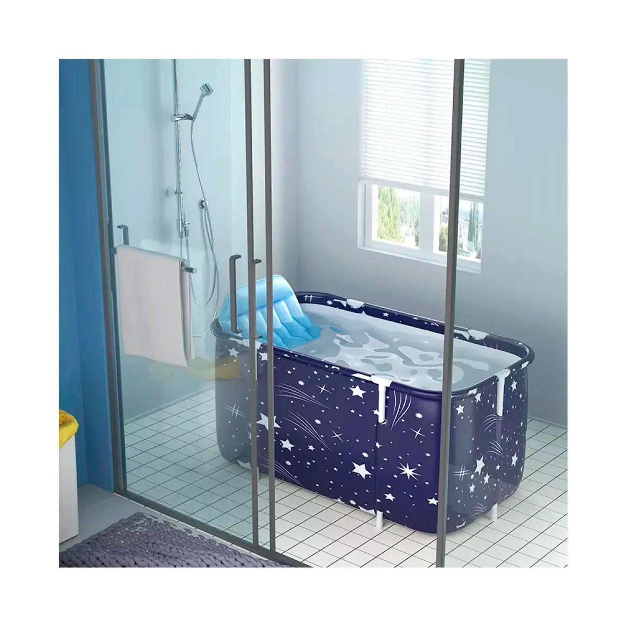Bañera Plegable Portátil Adultos Y Niños Balde Spa -3