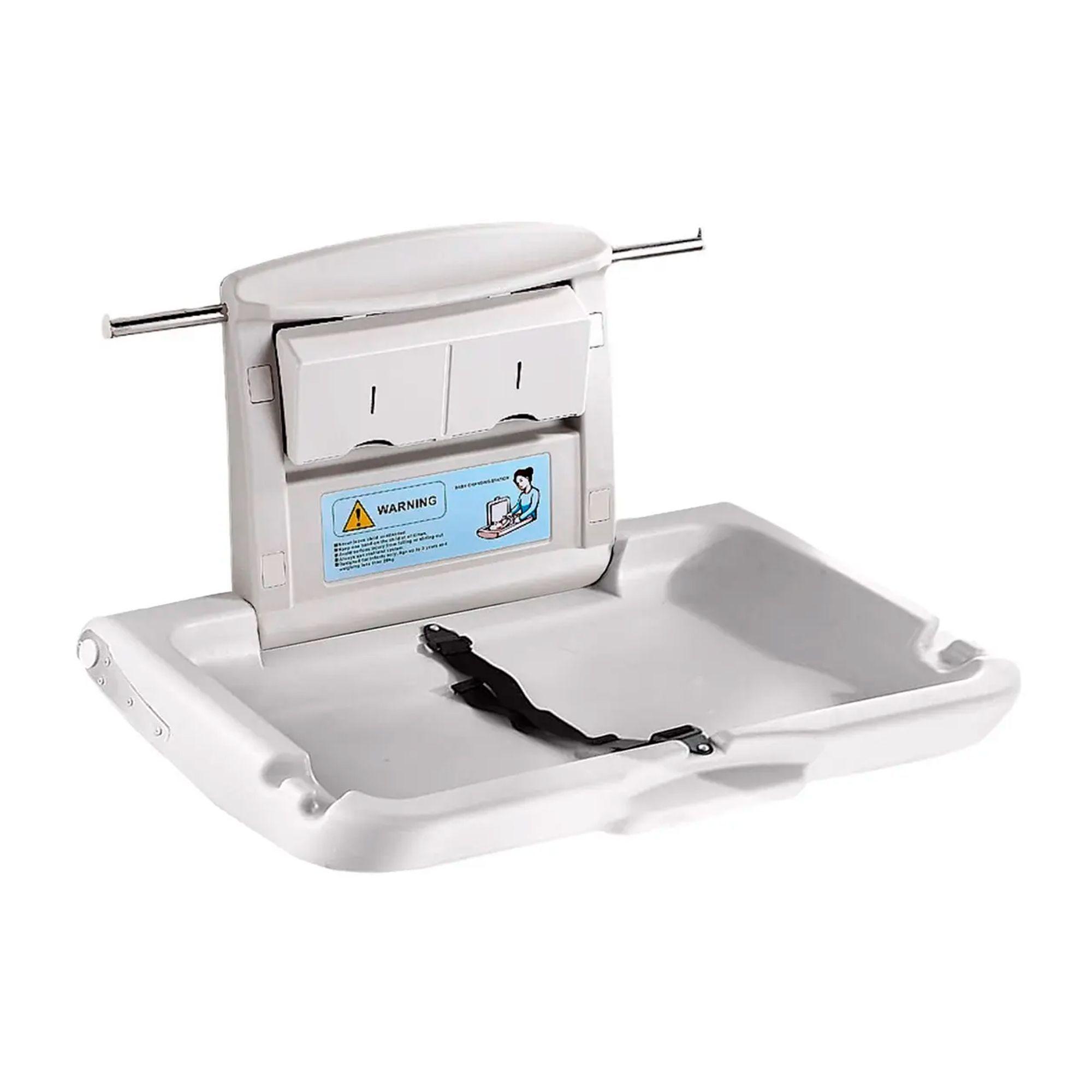 Mudador Cambiador Plegable Para Bebe Horizontal Ba o P blico-0