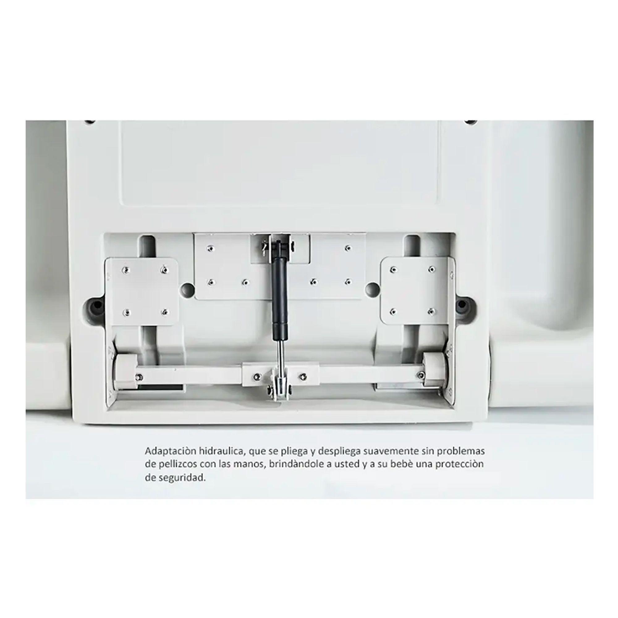 Mudador Cambiador Plegable Para Bebe Horizontal Ba o P blico-4