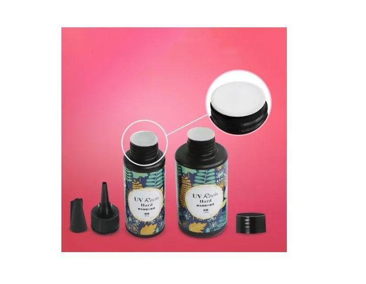 Kit Resina Uv 200g Crystal De Secado Rapido-5