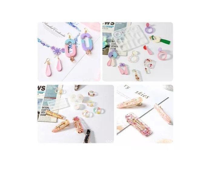 Kit Resina Uv 200g Crystal De Secado Rapido-6