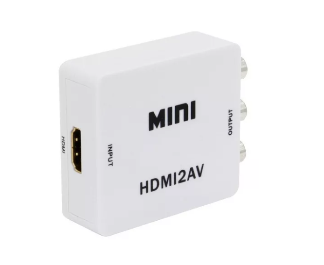 Adaptador Conversor Hdmi A Av Rca Video Analogico-1