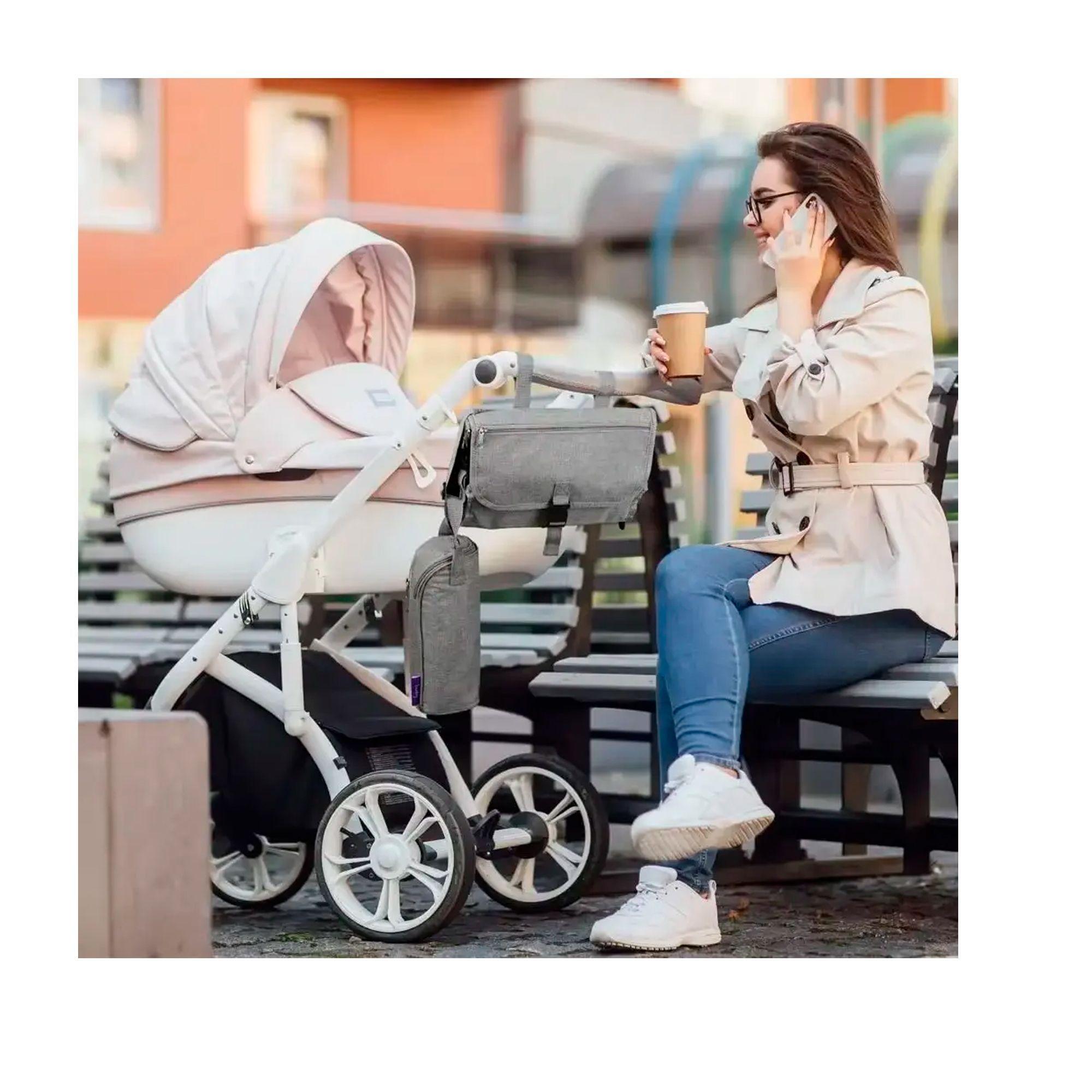 Cambiador Pañales Portátil Impermeable Bebé Mudador Plegable -7