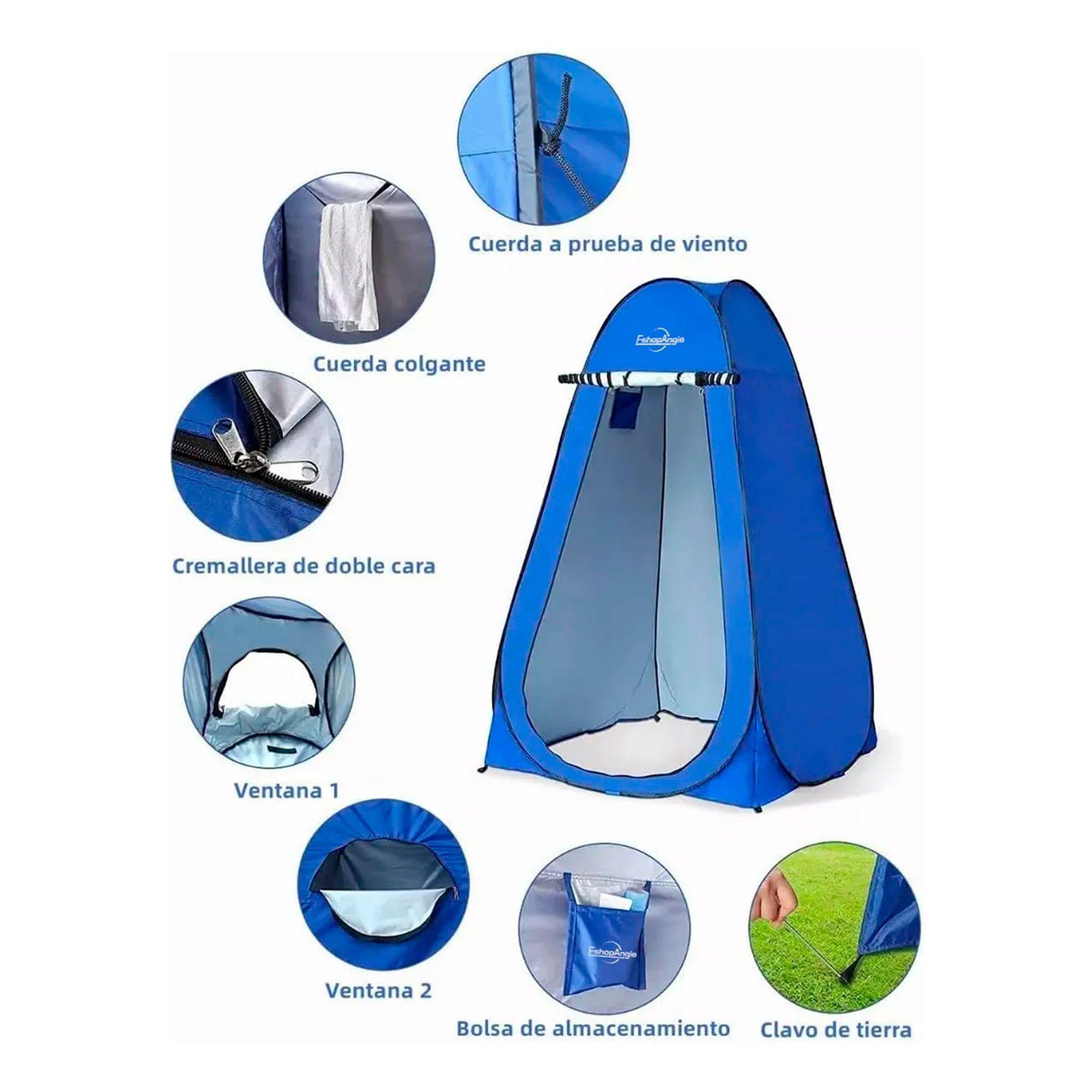 Carpa Baño Vestidor Portatil Camping Playa Ducha Autoarmable-2