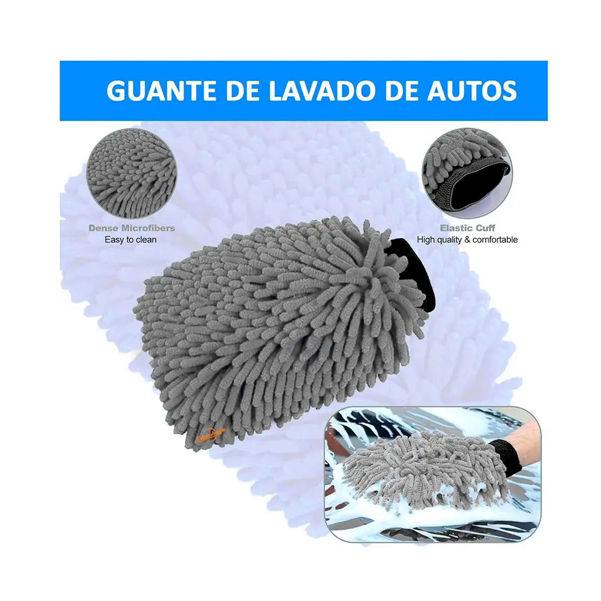 Kit Cepillos De Microfibra Auto Hogar Interior Y Exterior-1
