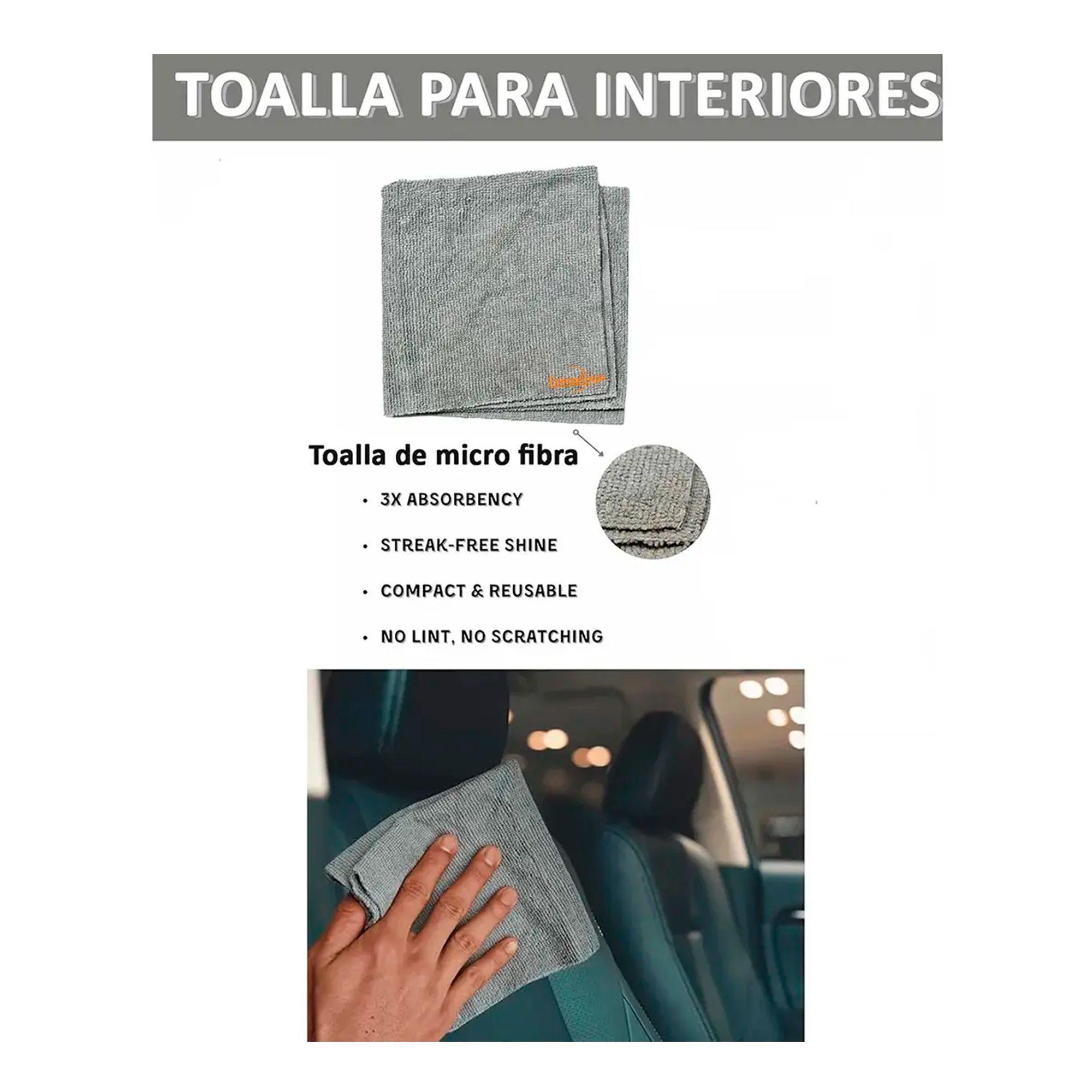 Kit Cepillos De Microfibra Auto Hogar Interior Y Exterior-2