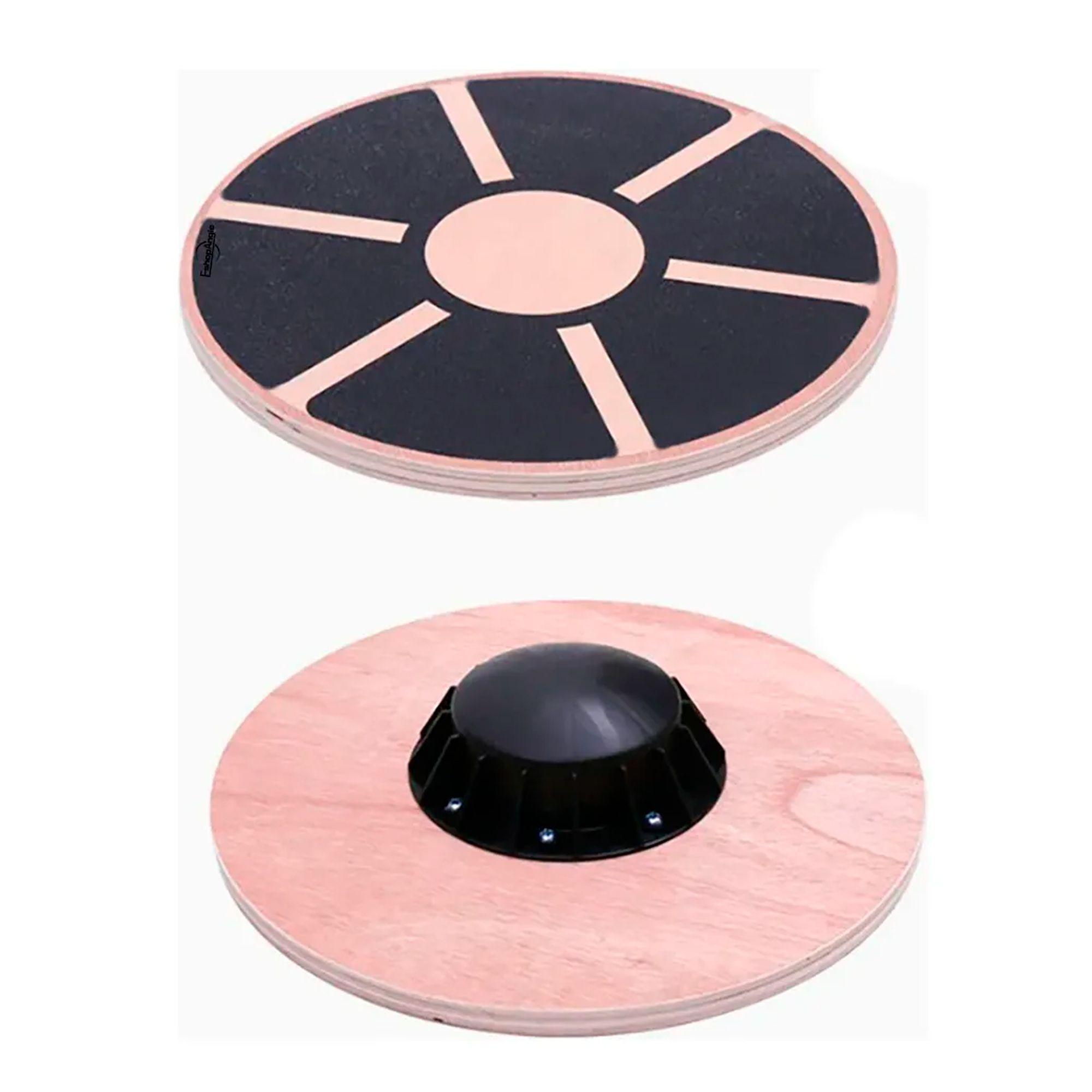 Tabla Disco Equilibrio Balance Madera Fisioterapia Fitness -2