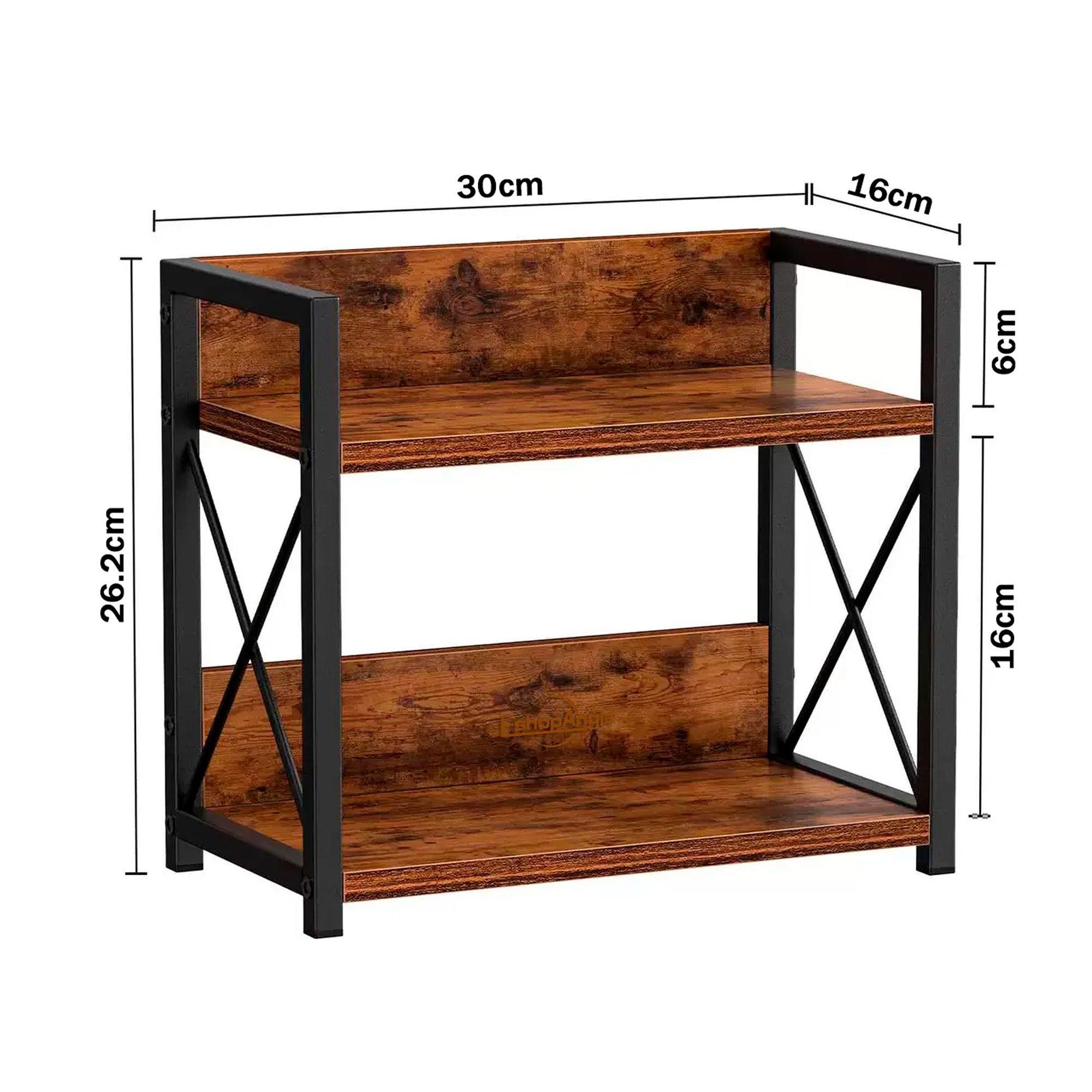 Organizador Repisa De Cocina Especiero 2 Niveles De Mesa-4
