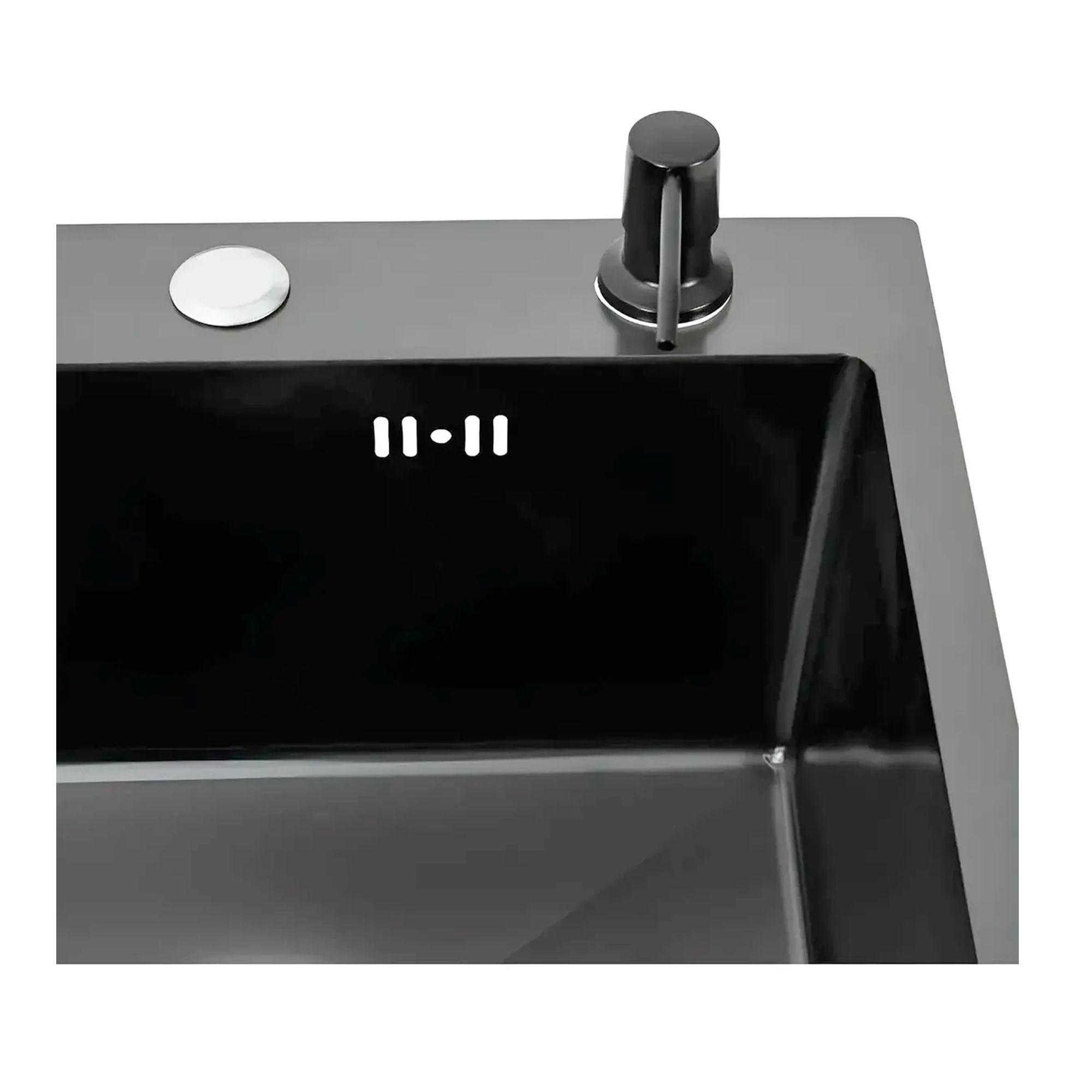 Lavaplatos Simple Empotrado Acero Inoxidable Bajo Cubierta-5