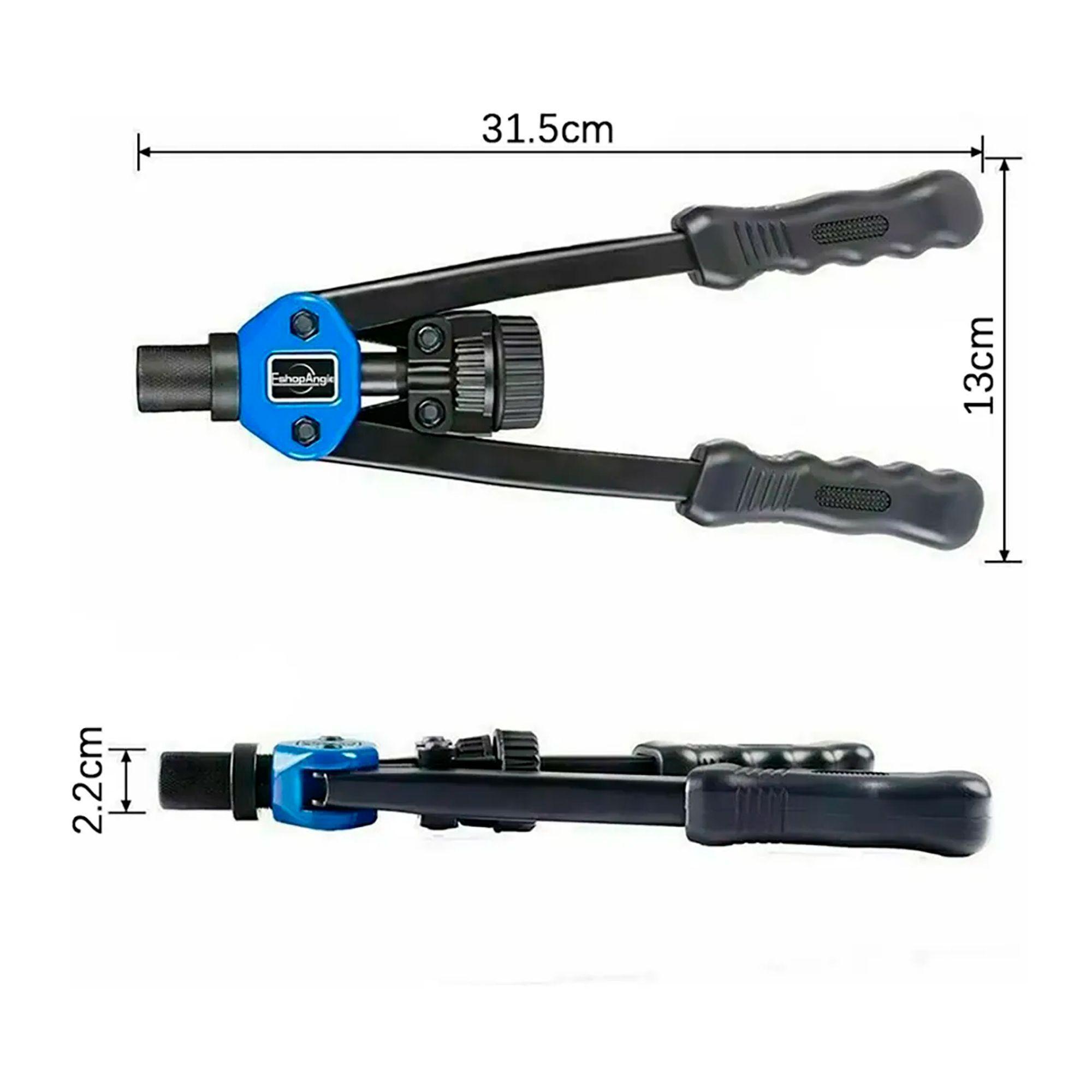 Kit Remachadora Tuerca Mandril M3-m12 Remache Ciego 110pzs-7