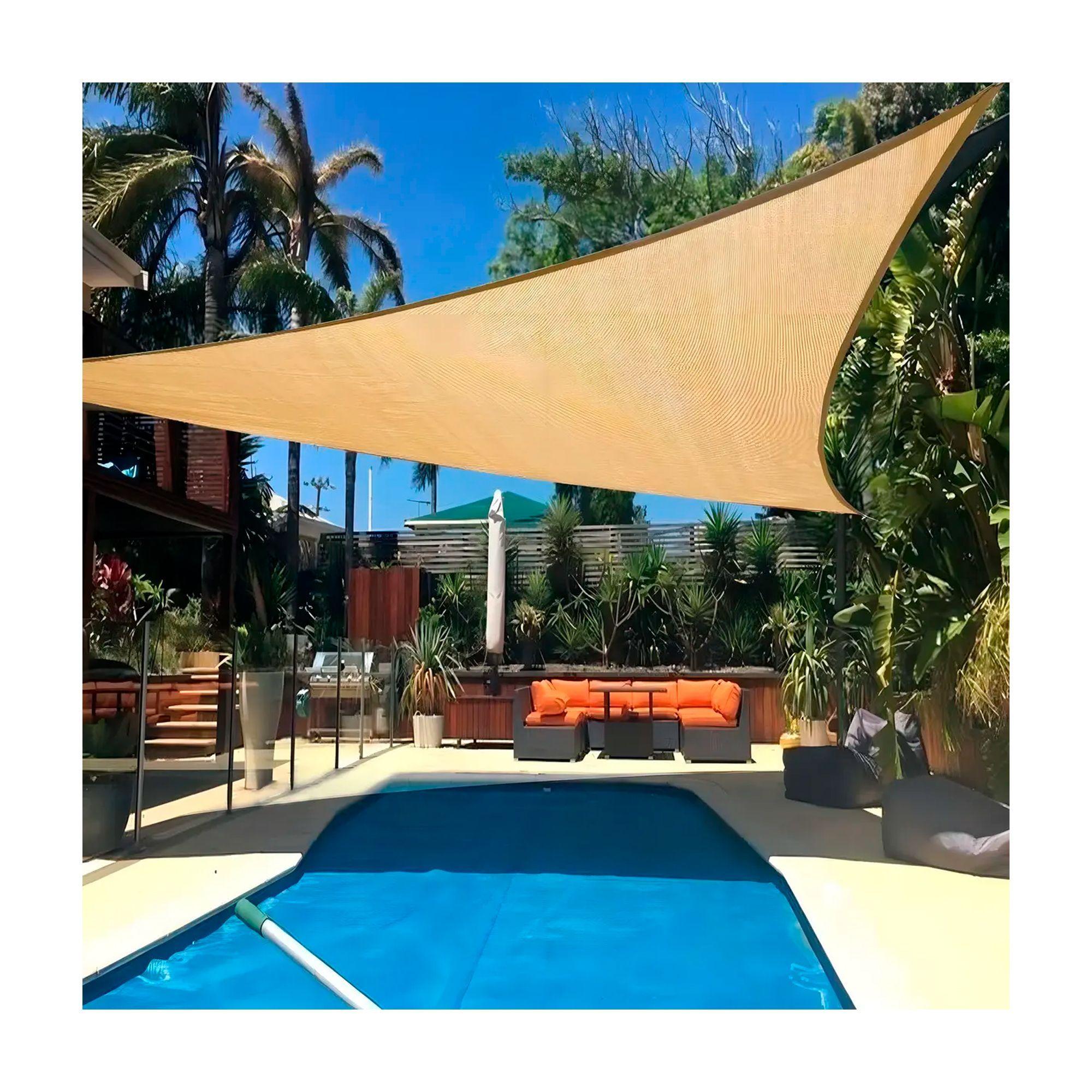 Vela Sombra Triangular 5x5x5 Exterior-3