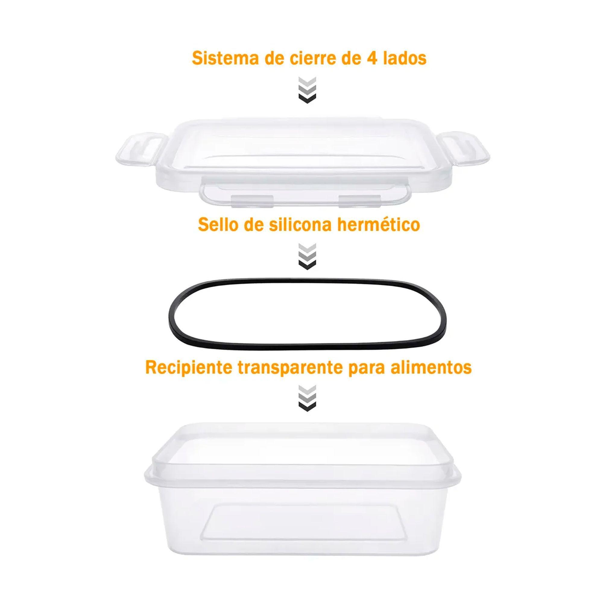 Set 24 Recipientes Contenedores Hermeticos Taper De Alimento-2
