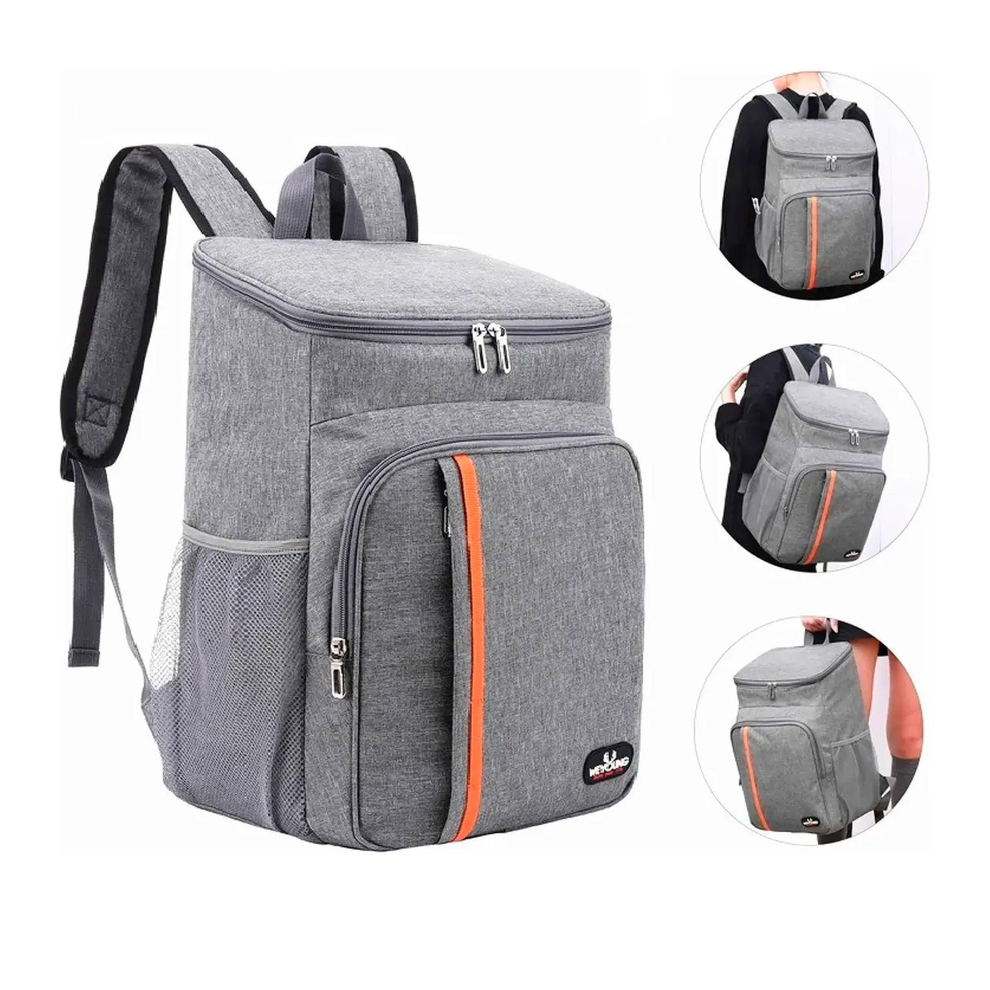 Mochila Térmica Bolsa Grande Para Almuerzo De 18 Litros-0