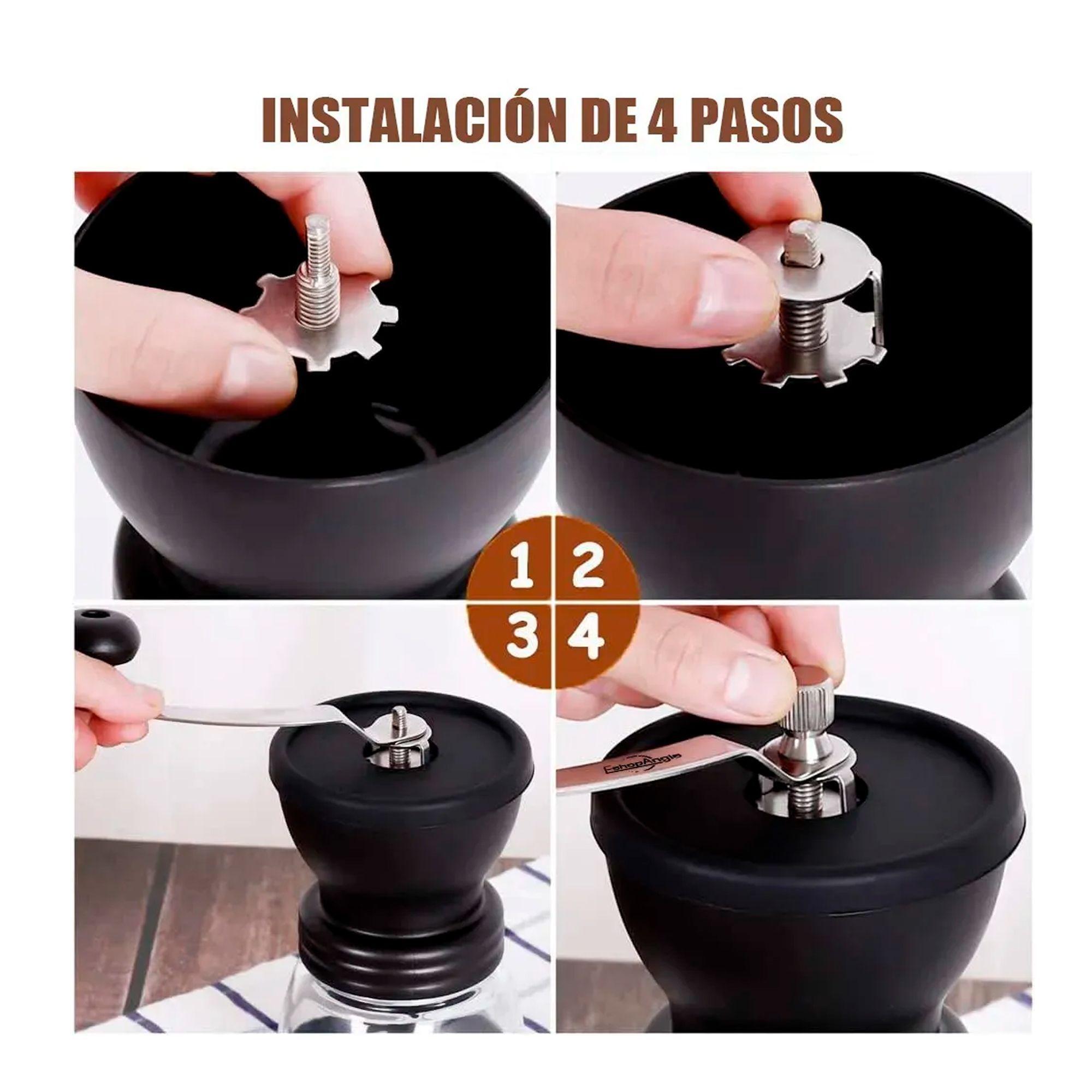 Molinillo Moledor De Granos De Caf Y Semillas Manual-2