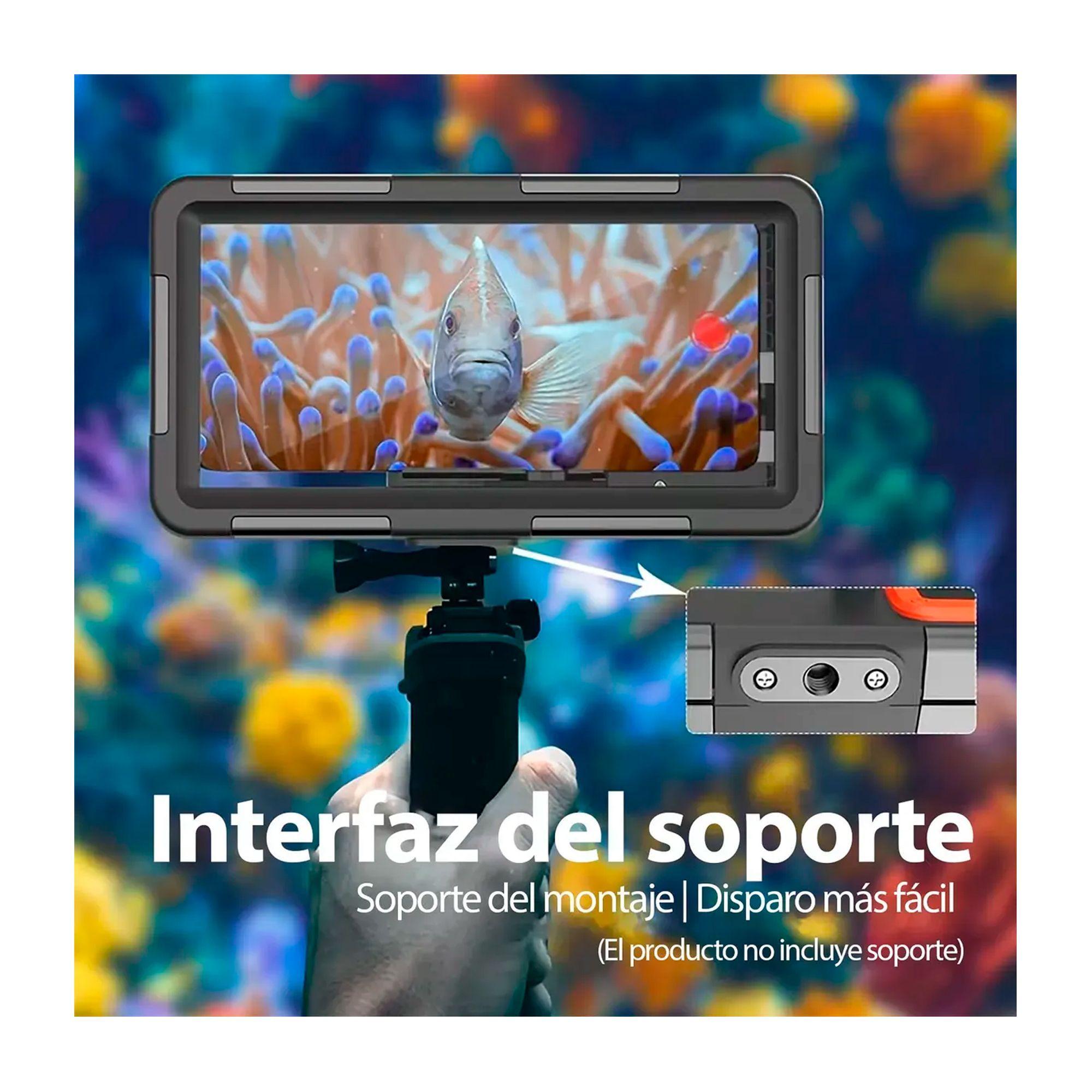 Carcasa Celular Impermeable Sumergible De Buceo De 15 Mts-5