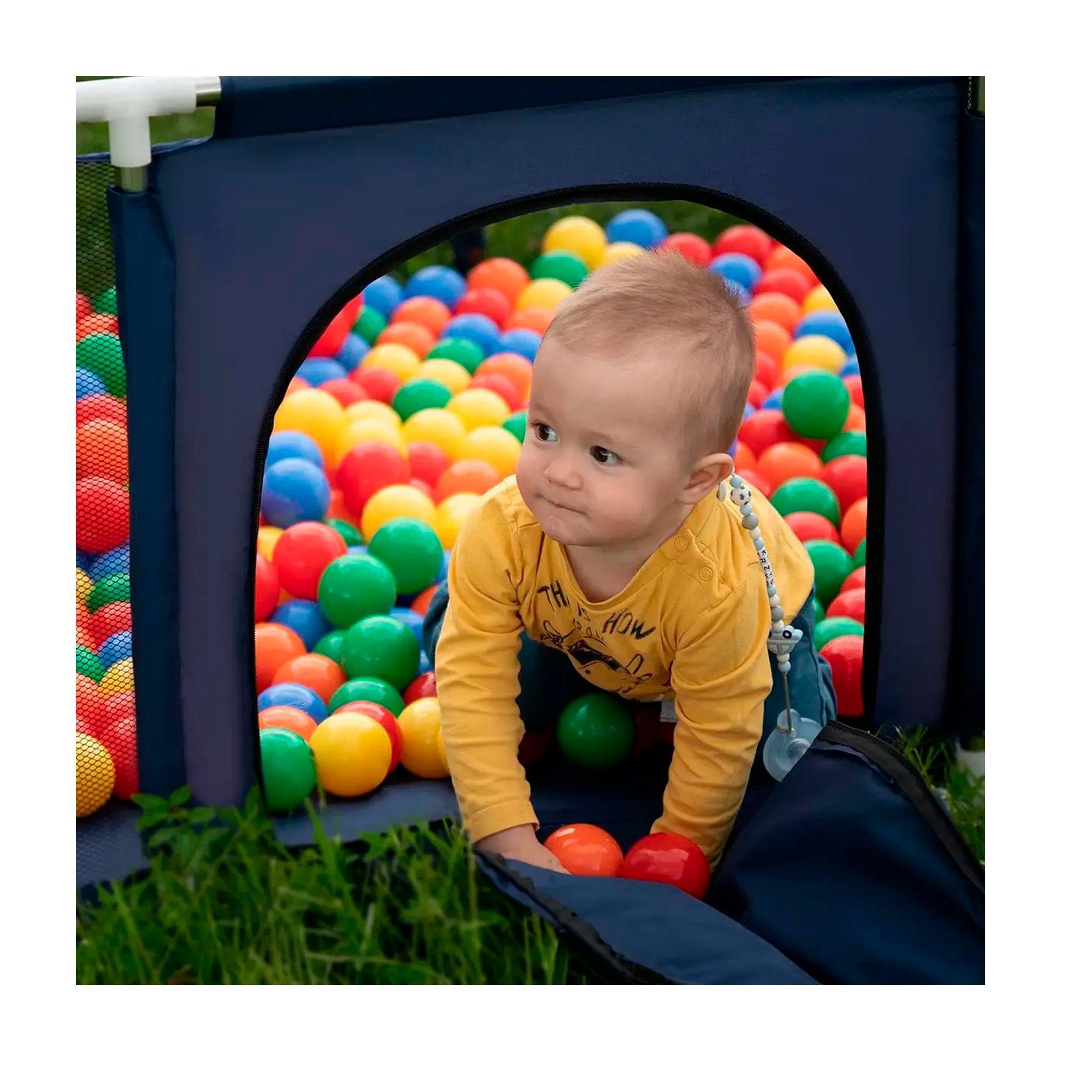 Corral Seguridad Bebes Con Aro De Basket 180cm Sin Pelotas-3