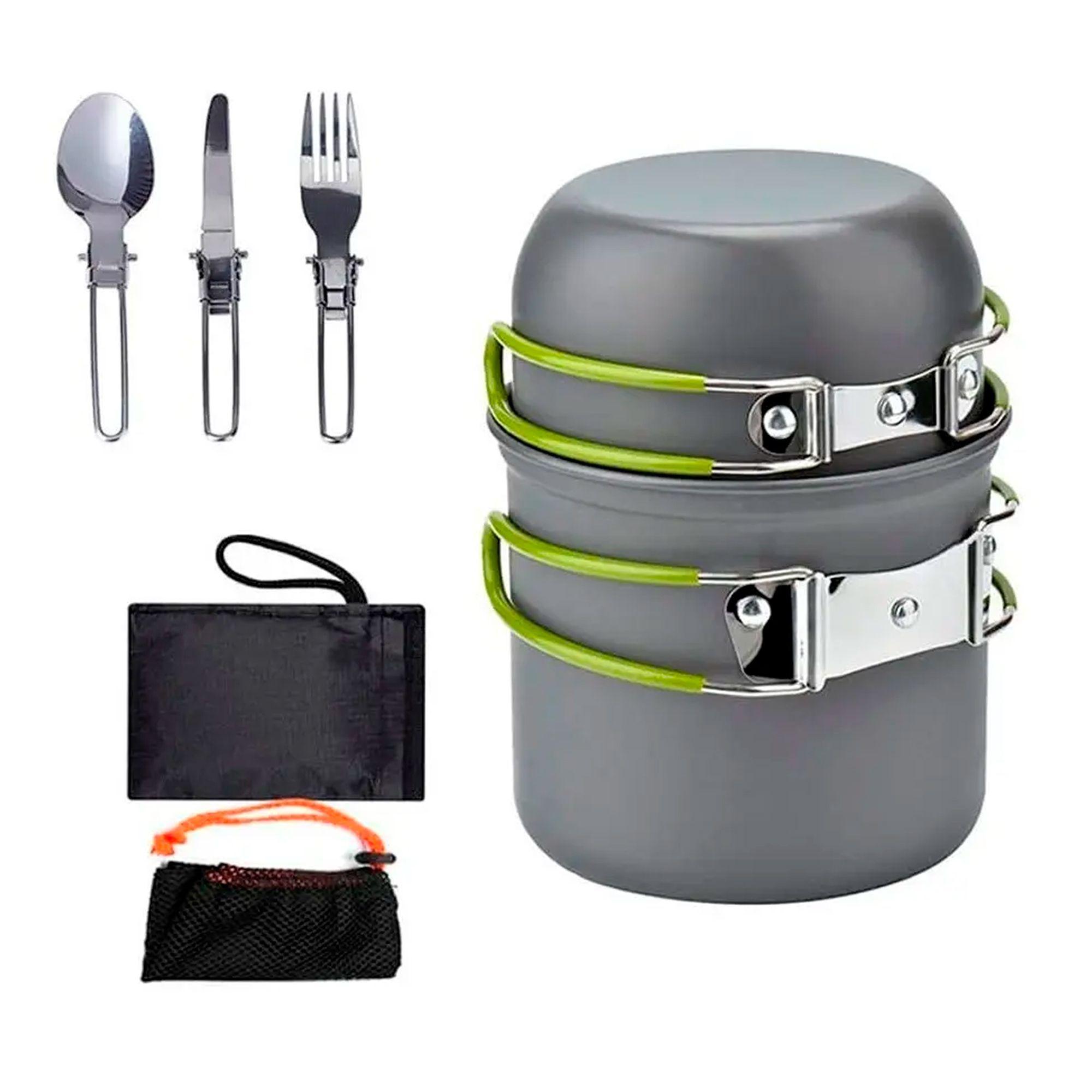 Set Ollas Kit Camping 5 Piezas Ultraligero-0