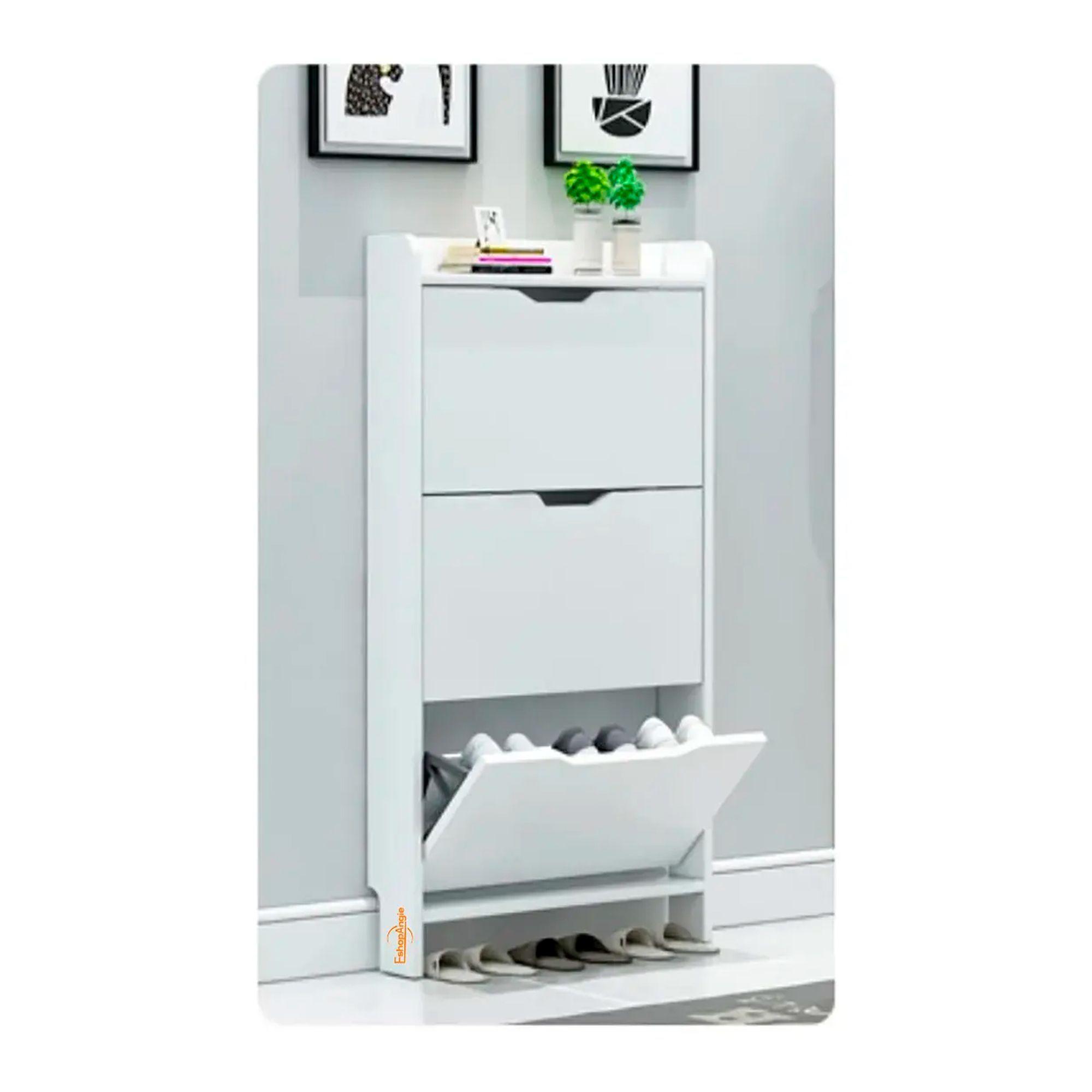 Organizador Mueble Zapatero Cajonera Para Zapatos 3 Niveles-2