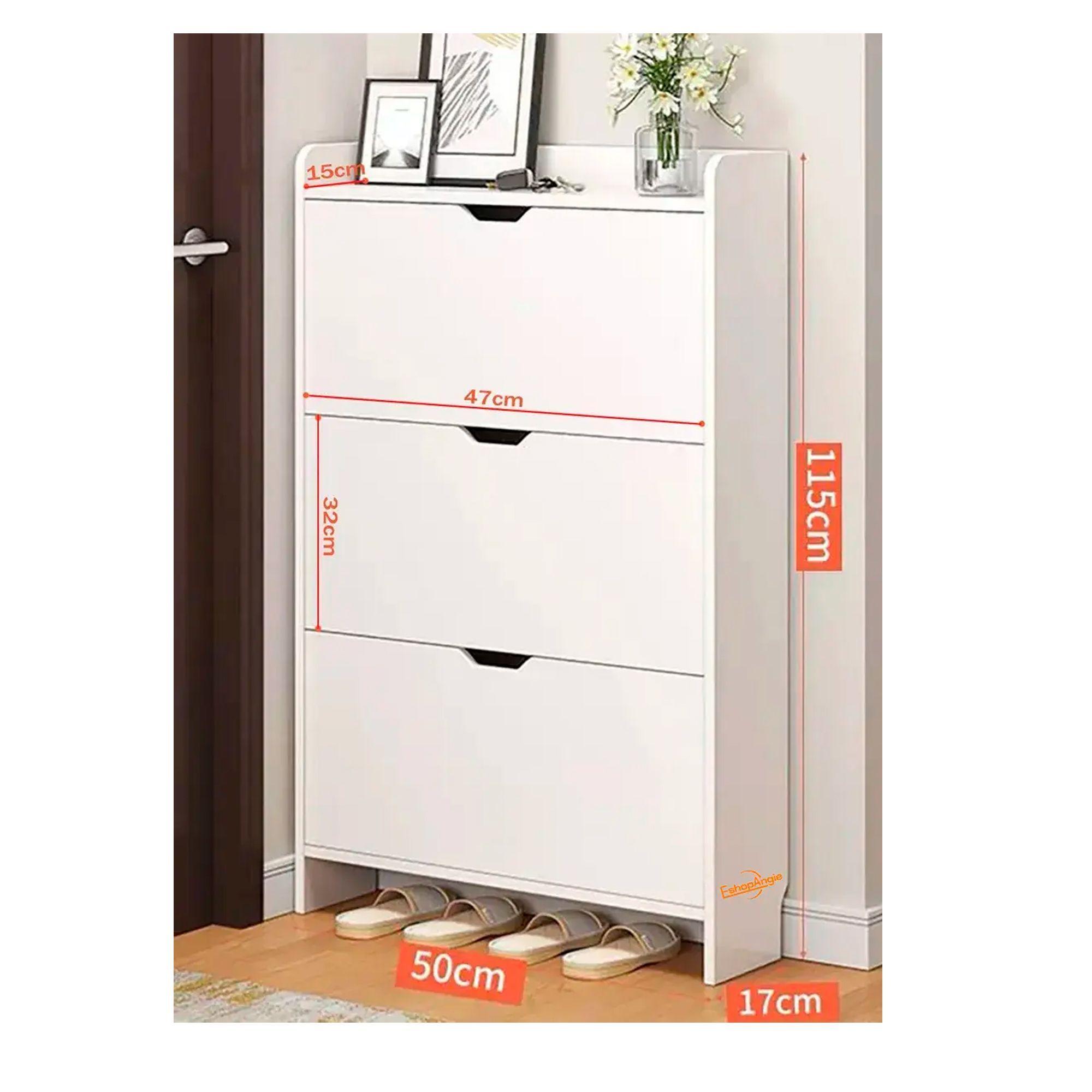Organizador Mueble Zapatero Cajonera Para Zapatos 3 Niveles-8