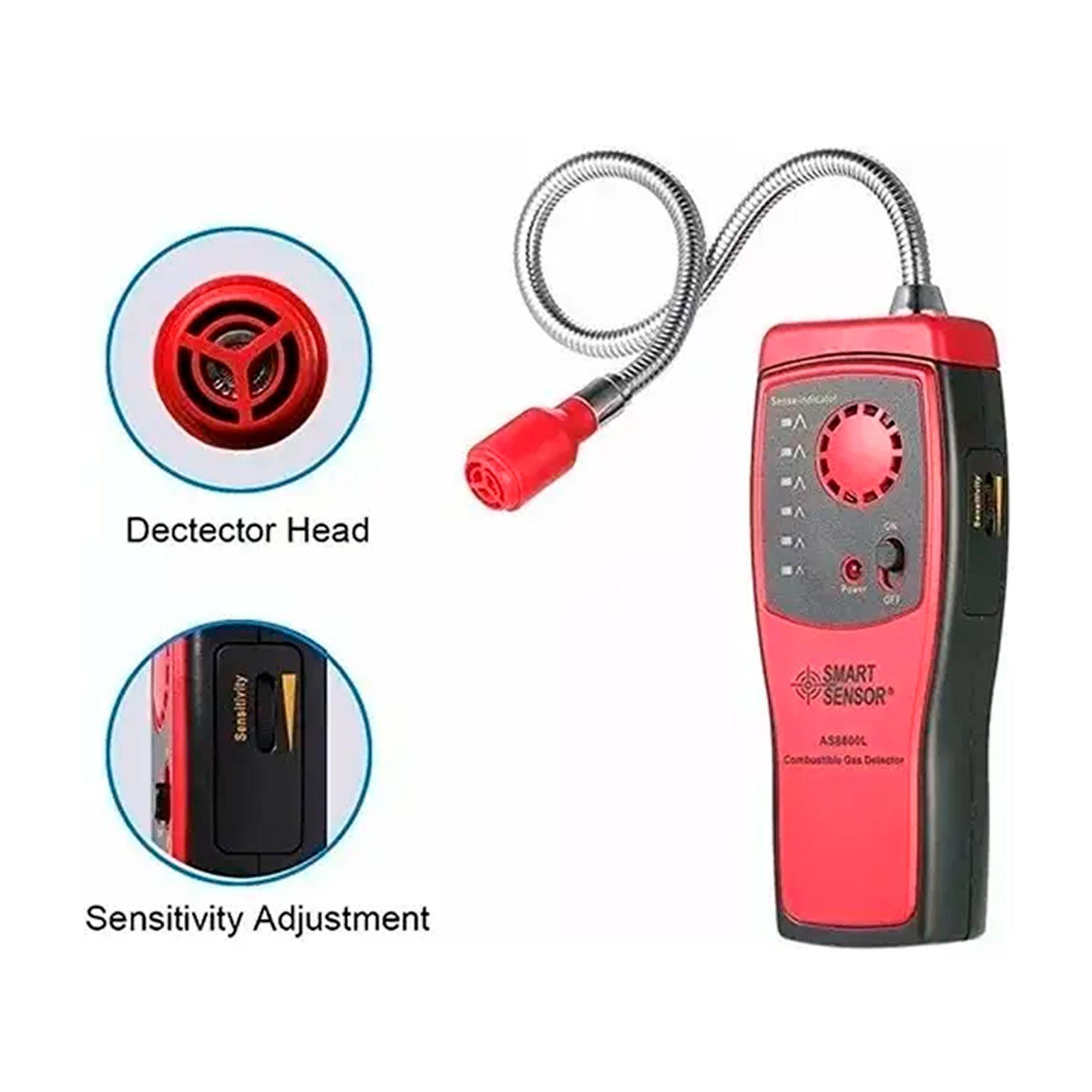 Detector De Fuga De Gas Smart Sensor As8800l-3