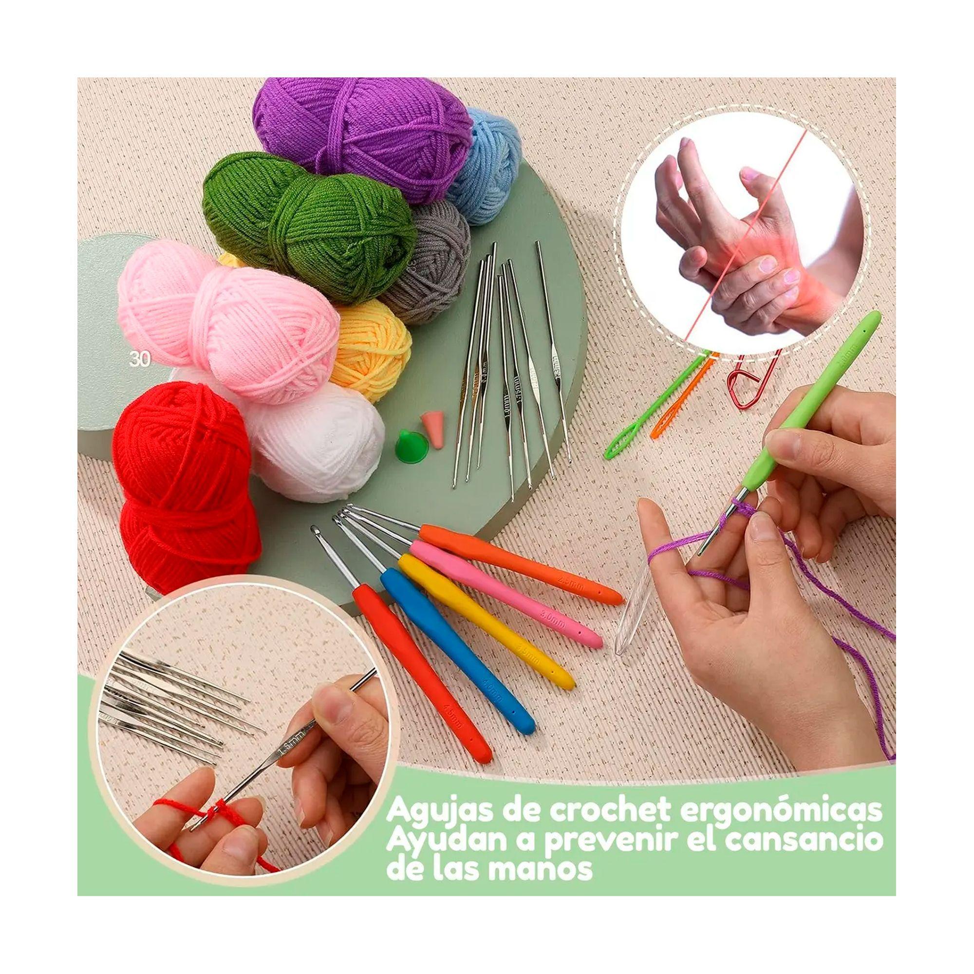 Estuche Crochet Silicona Accesorios Para Tejer-4