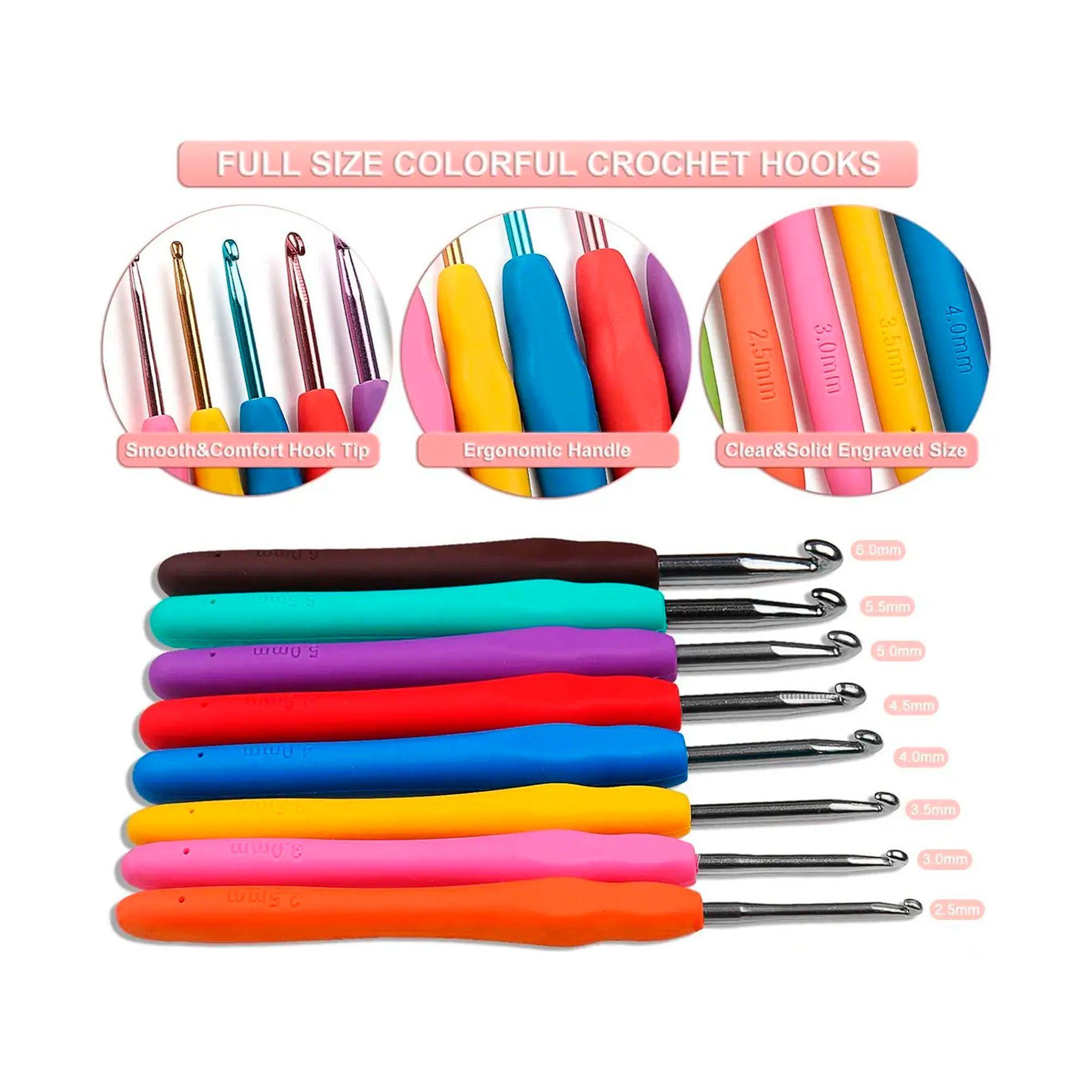 Estuche Crochet Silicona Accesorios Para Tejer-6