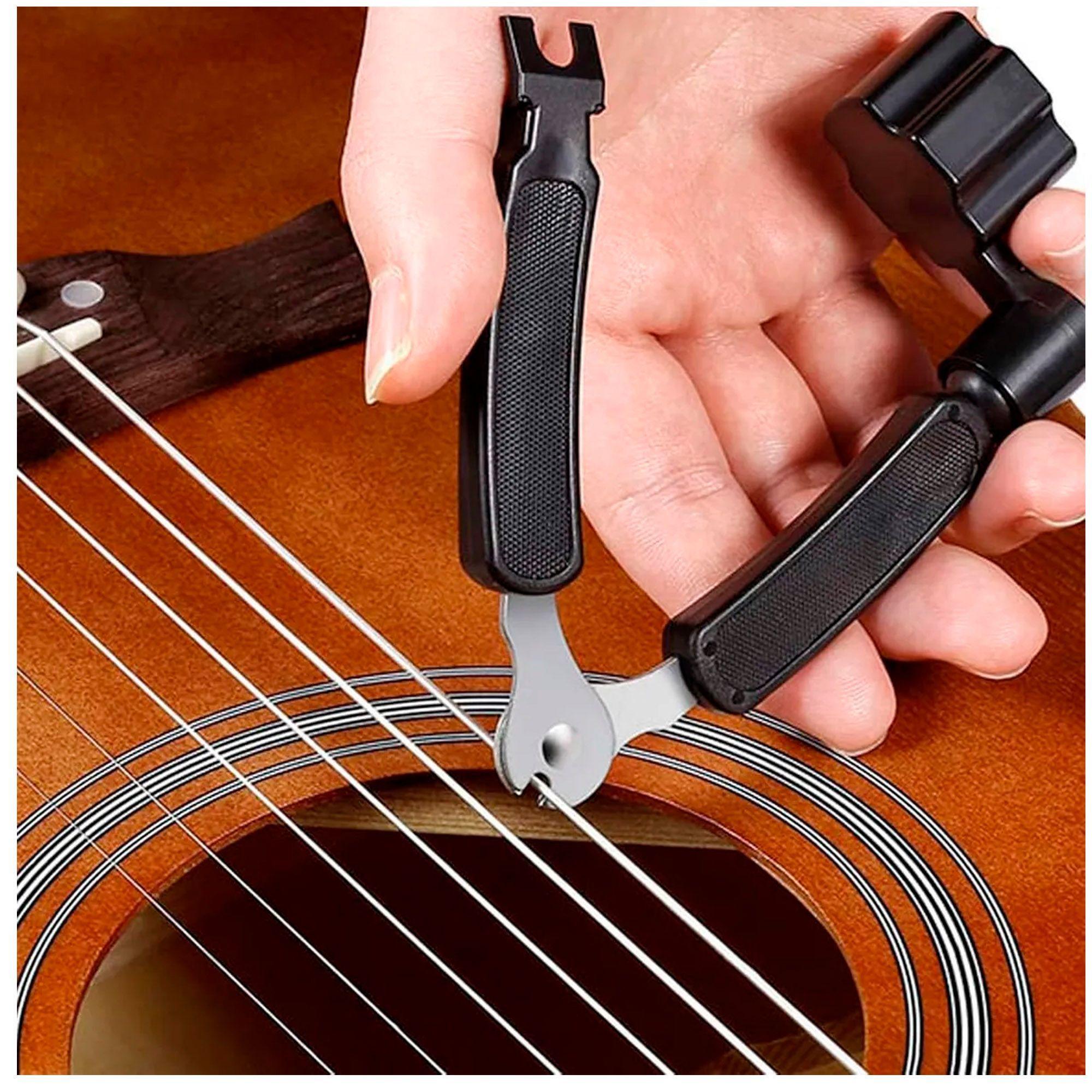 Kit 65 Pcs Herramientas De Reparacion Para Guitarra Acustica-4