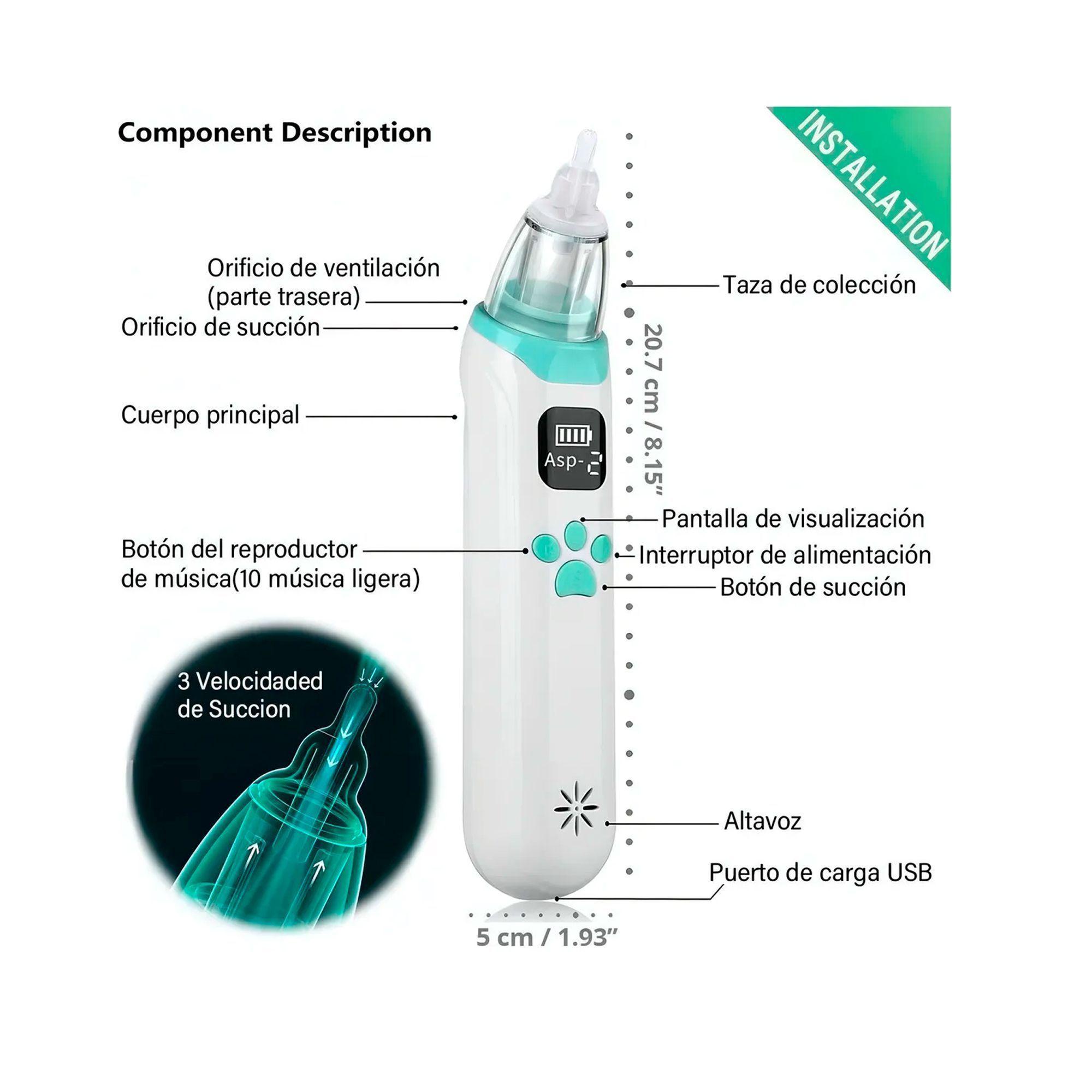 Aspirador Nasal Bebe Aspirador Nasal Bebesaspirador Nasal-3