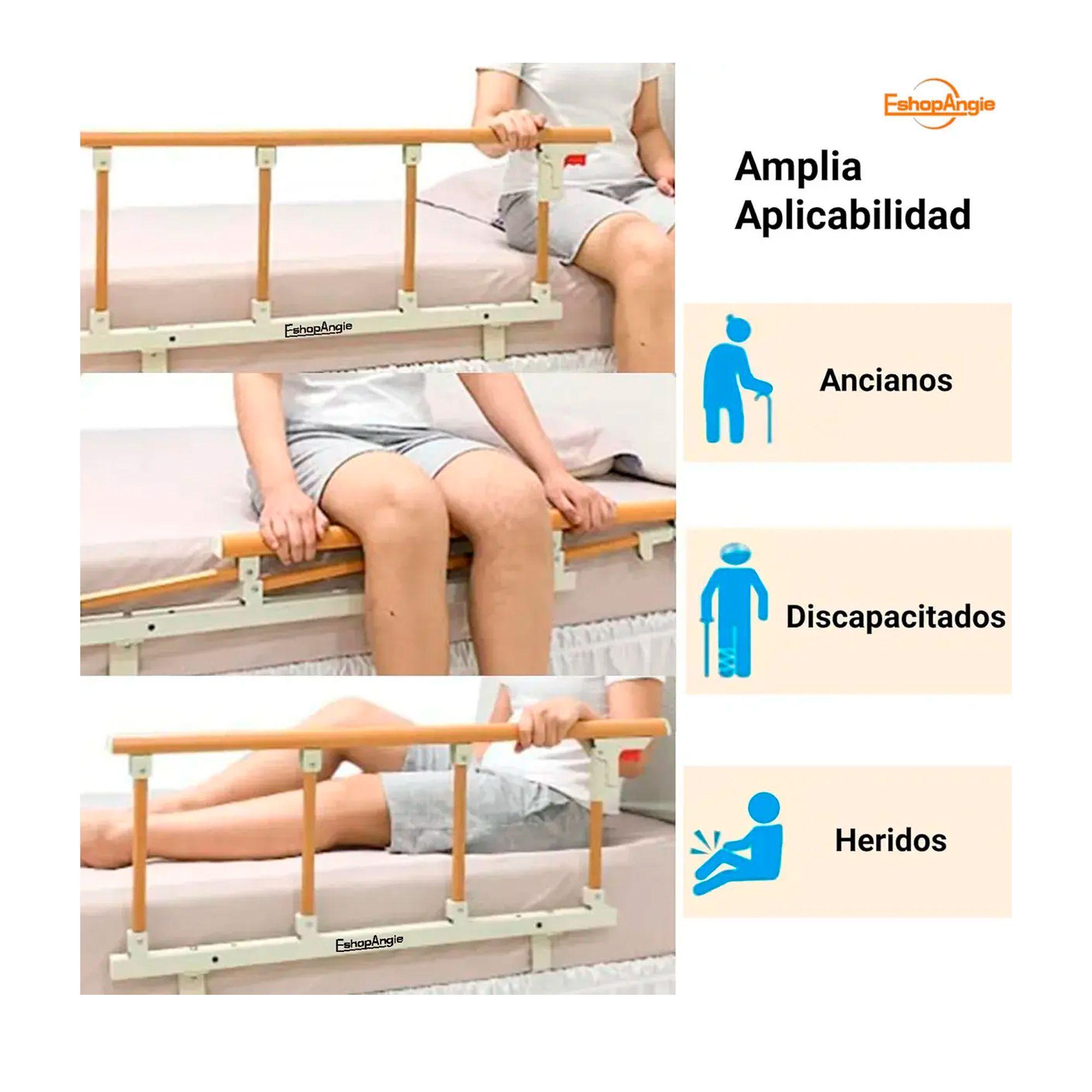 Baranda De Cama Lateral Antica da Para Cuidado Adulto Mayor-1