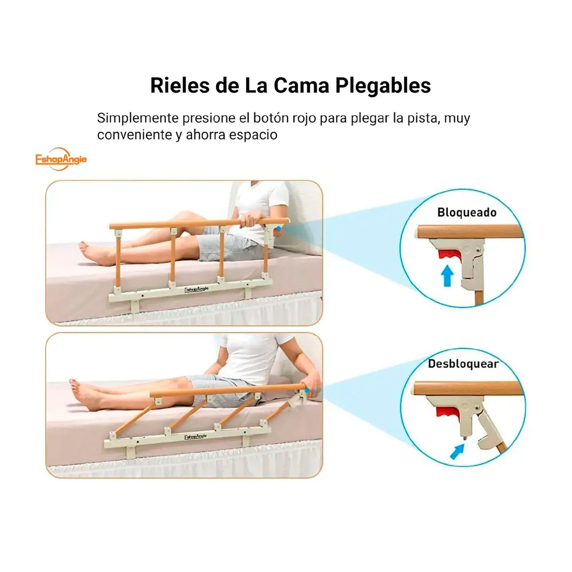 Baranda De Cama Lateral Antica da Para Cuidado Adulto Mayor-2