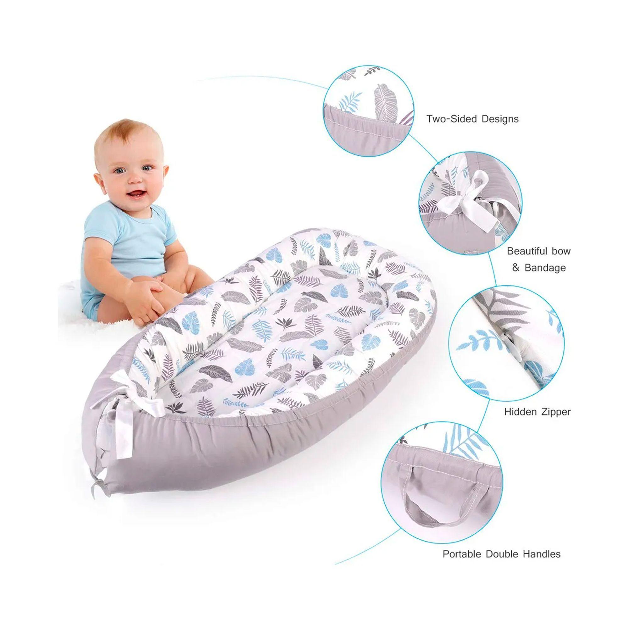 Cama Cojín Nido Colecho De Algodón Para Bebe-2