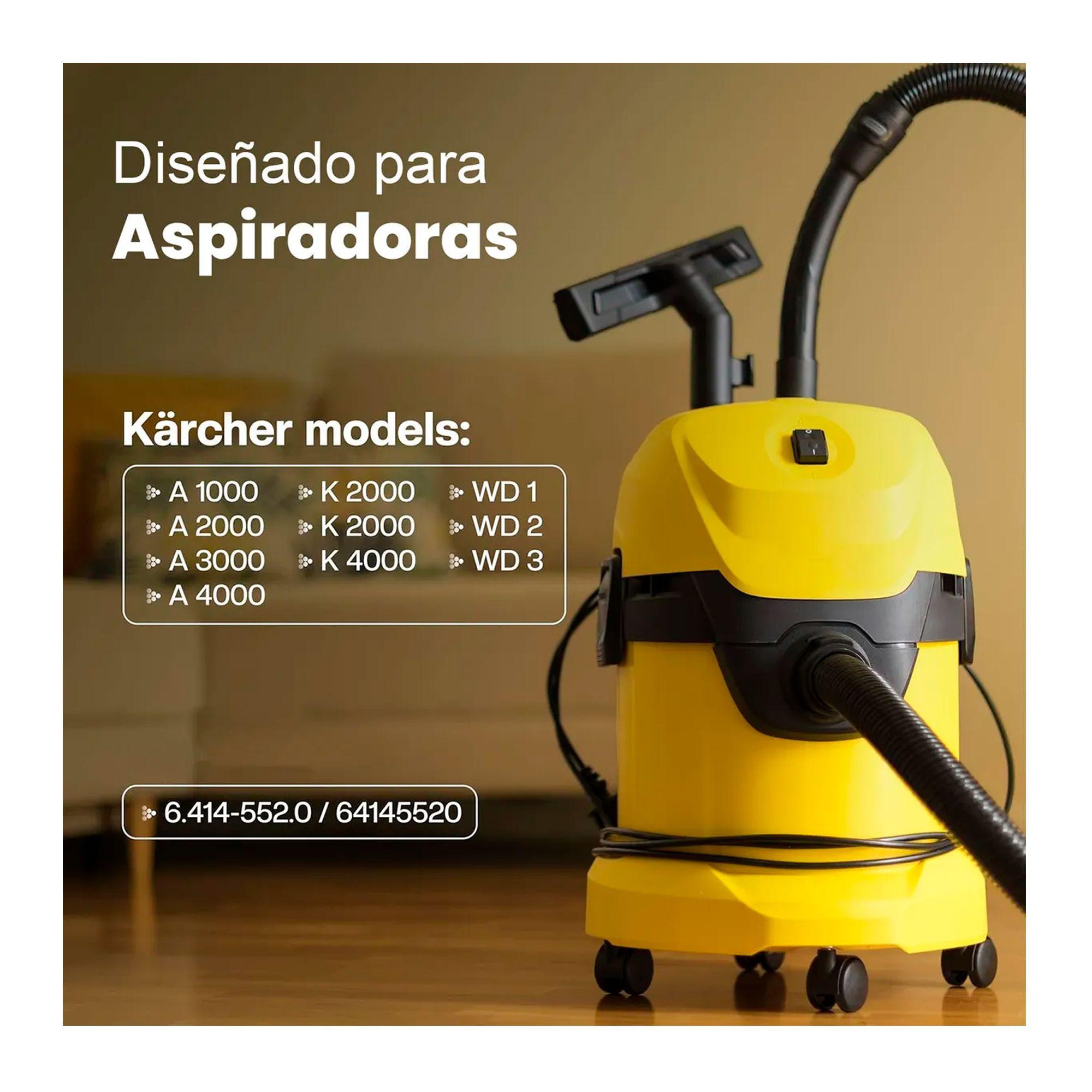 Set 10 Bolsas Papel Aspiradora Karcher Wd3 Mv3 Se4001 Nt20-5