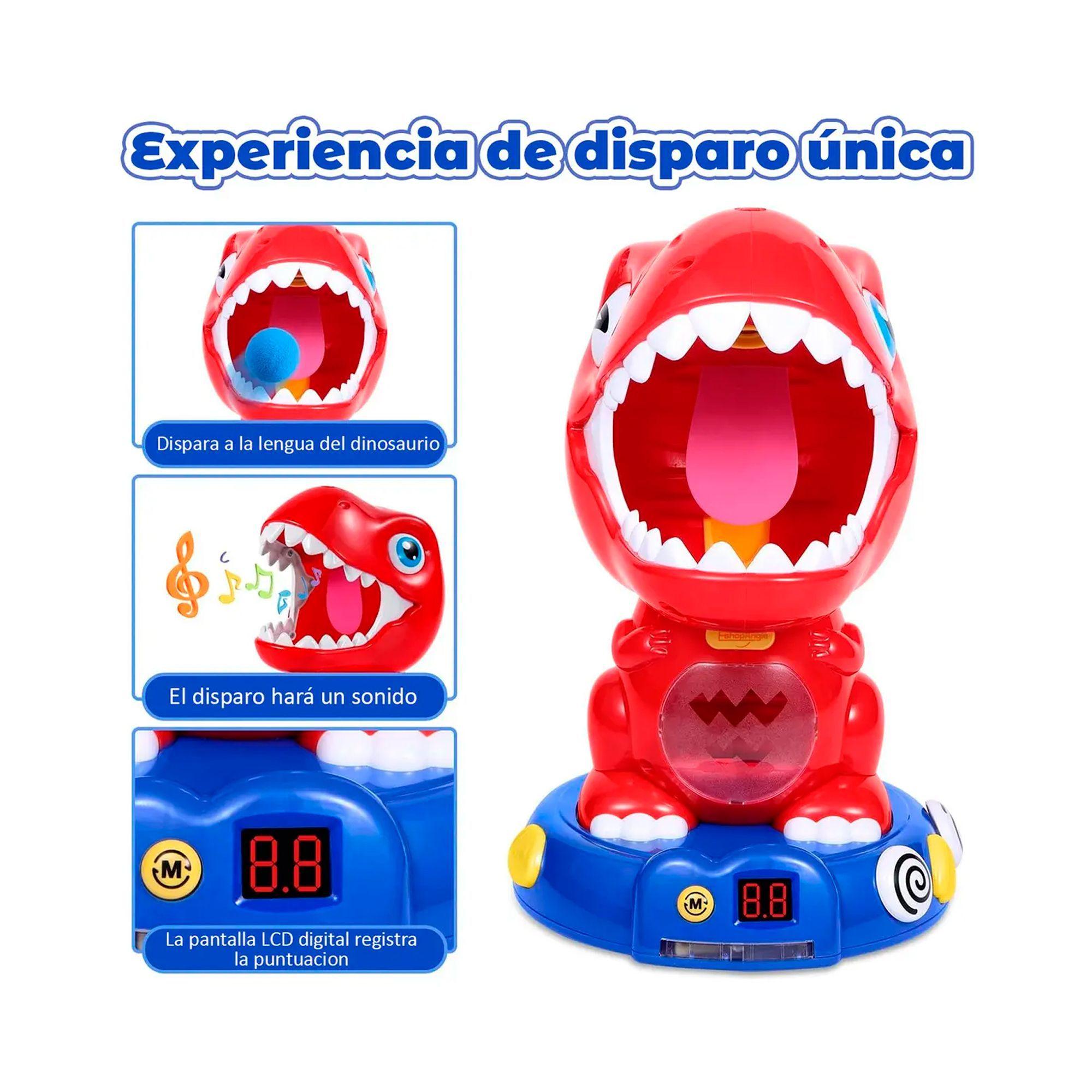 Juguete De Tiro De Dinosaurio Pistolas Lanza Pelotas-4