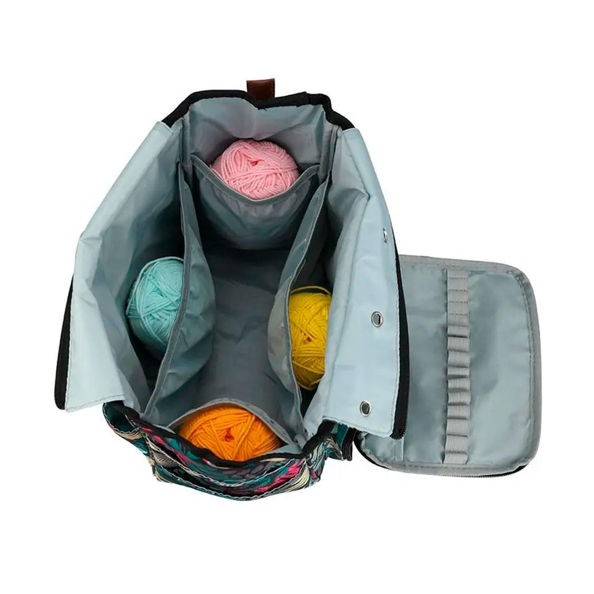 Bolso Organizador De Hilos lana crochet Tejidos-5