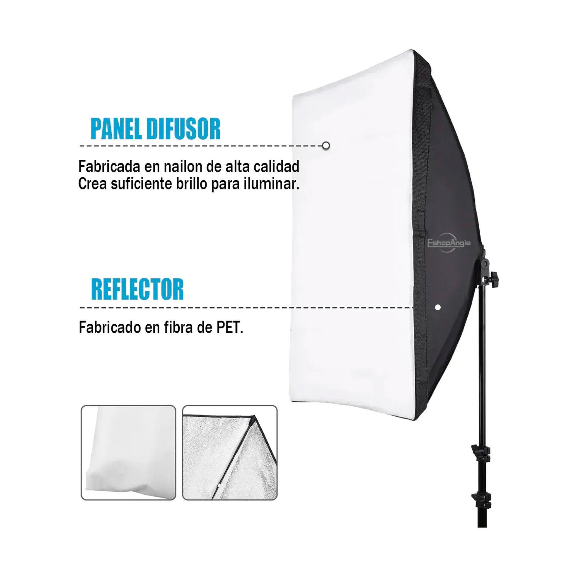 Kit De Iluminaci n Softbox Estudio De Fotograf a Ampolleta-2