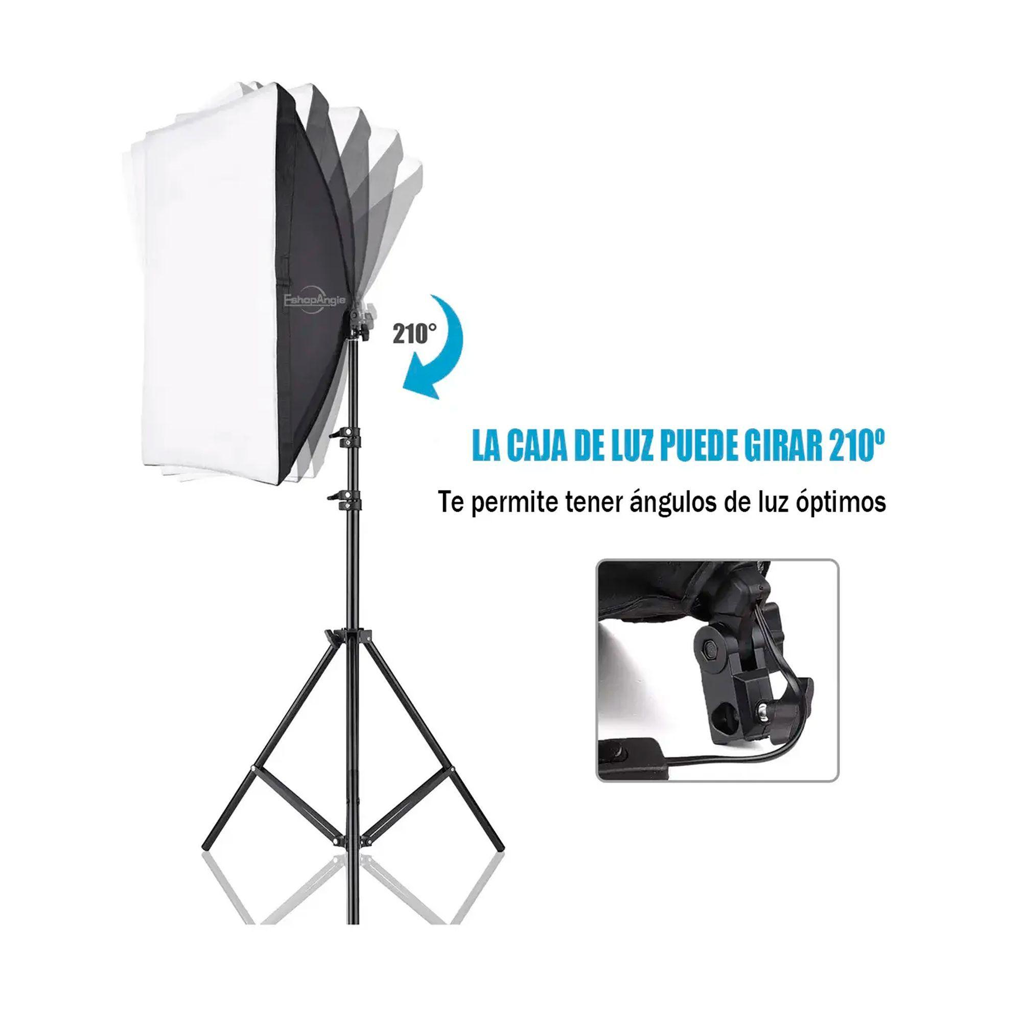 Kit De Iluminaci n Softbox Estudio De Fotograf a Ampolleta-4