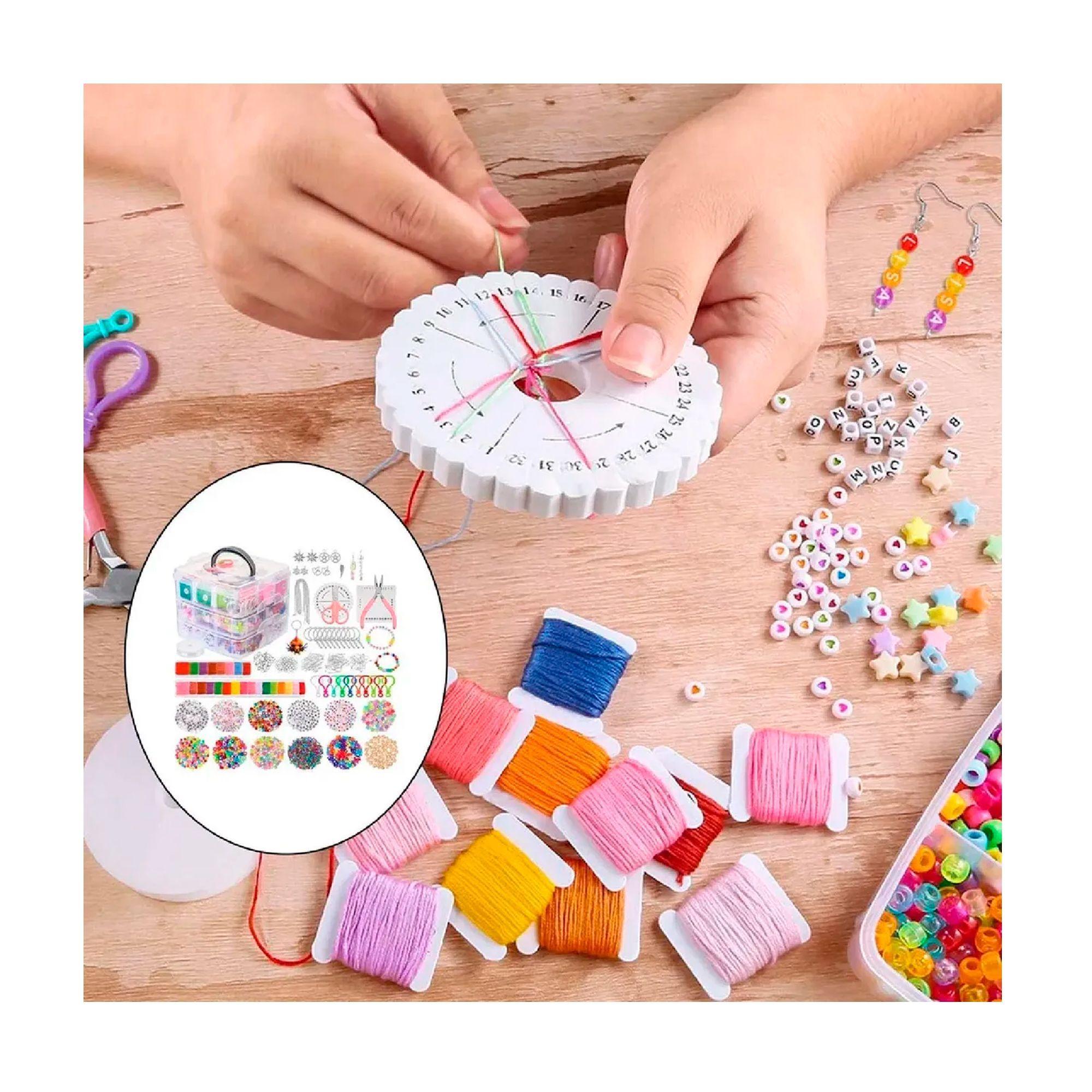 Kit De Accesorios Para Hacer Pulseras Y Alhajas 4655pcs-4