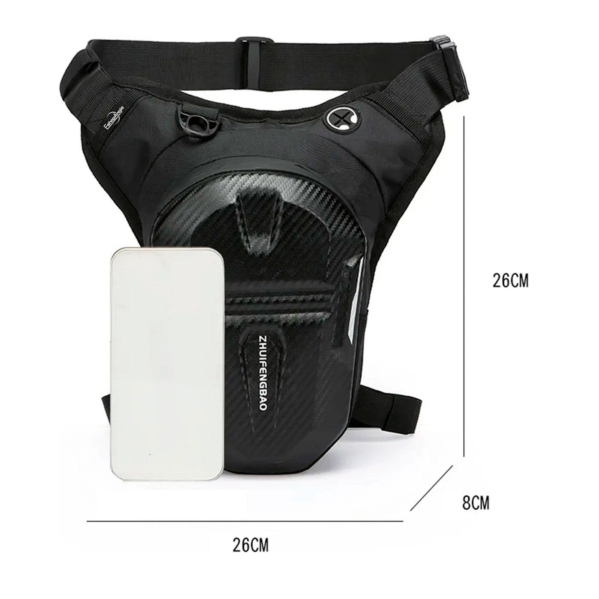 Muslera Tactica Bolso De Pierna Moto Ciclismo Impermeable-5