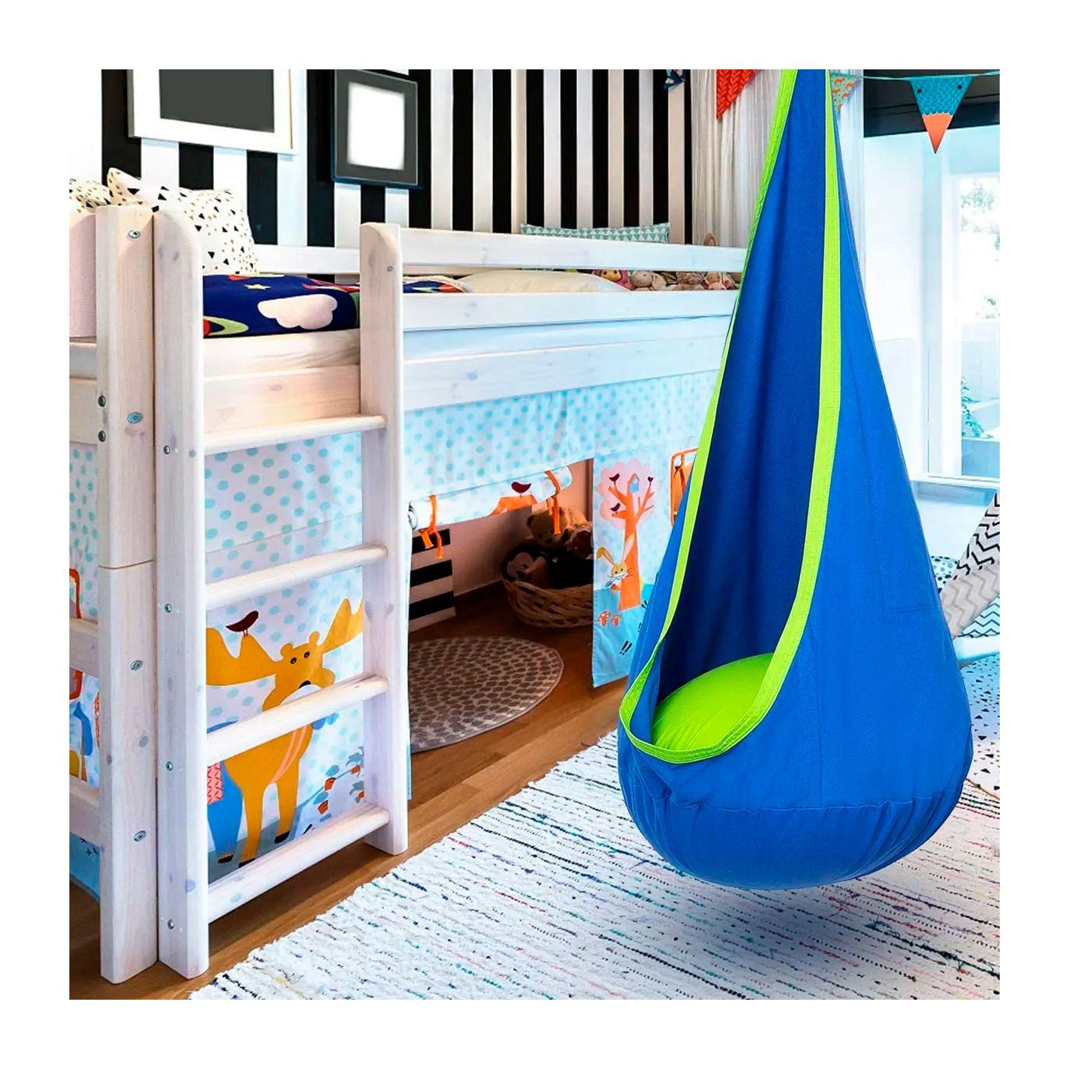 Columpio Sensorial Hamaca Ni os Interior Y Exterio Con Coj n-3