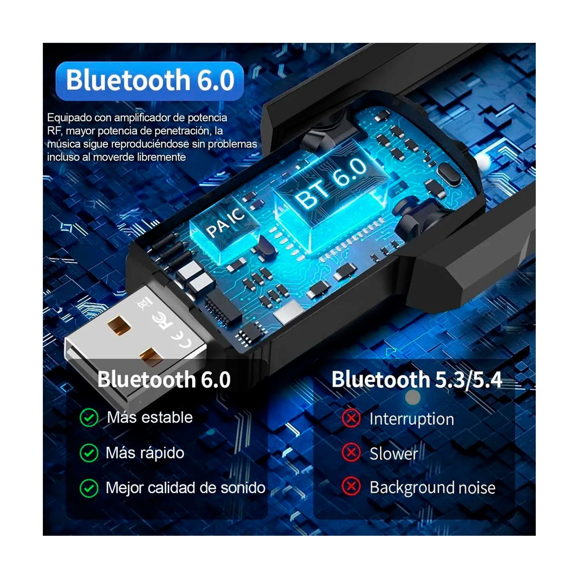Adaptador Usb Bluetooth 6 0 Compatible Dual mode-1