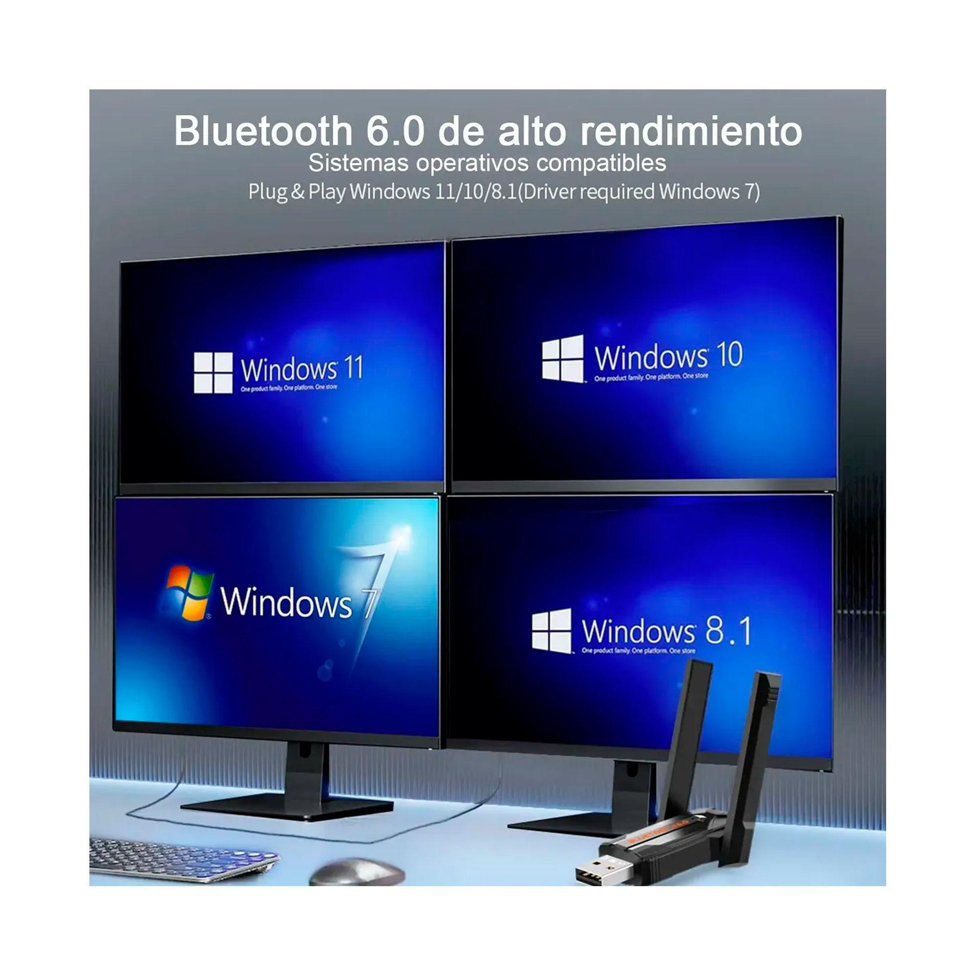 Adaptador Usb Bluetooth 6 0 Compatible Dual mode-3
