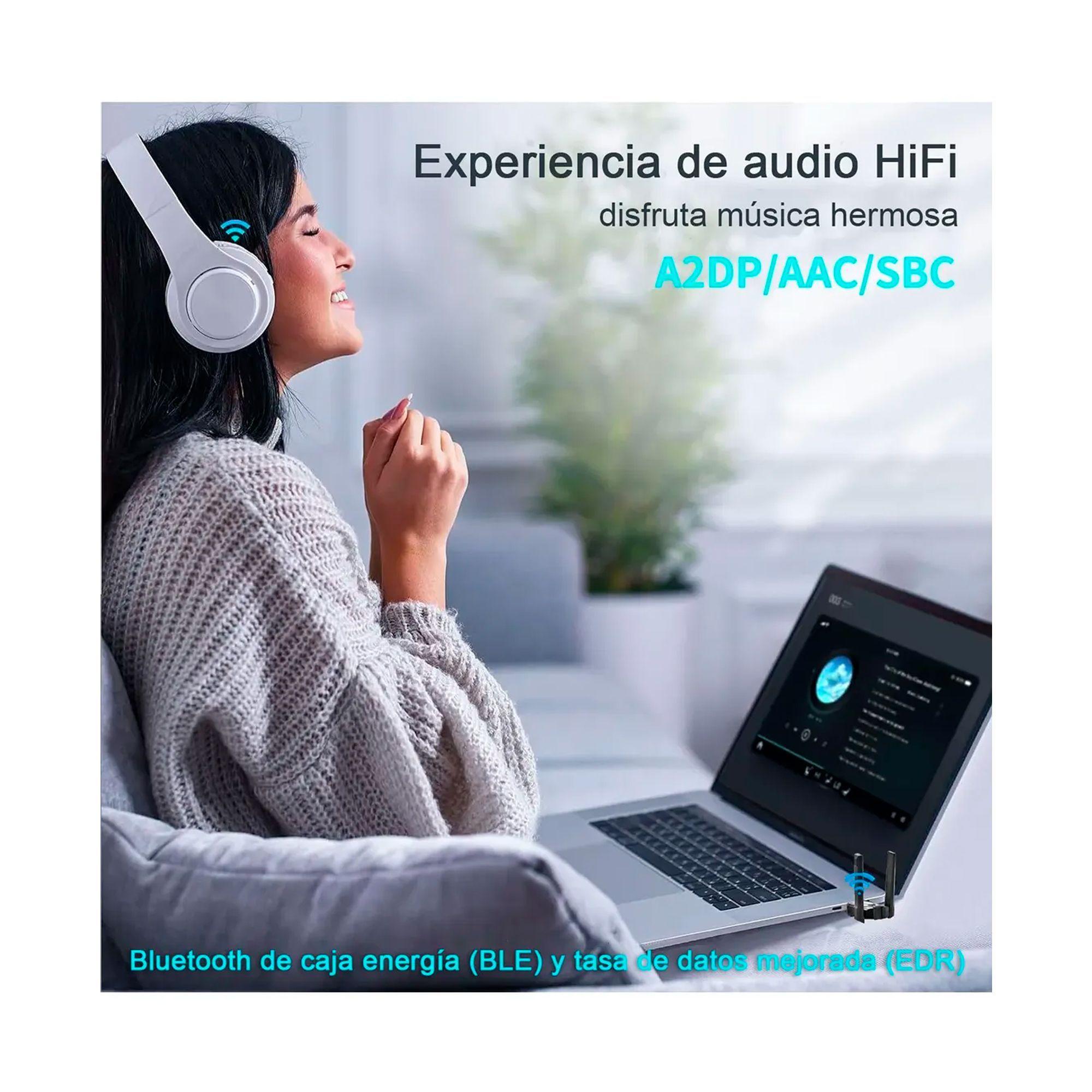 Adaptador Usb Bluetooth 6 0 Compatible Dual mode-4